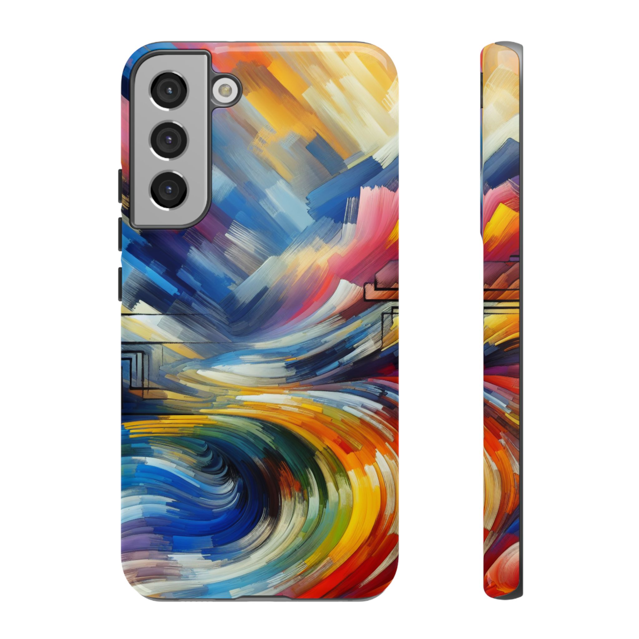 Printed New Models Compatible Trendy Tough Phone Case - Image 5