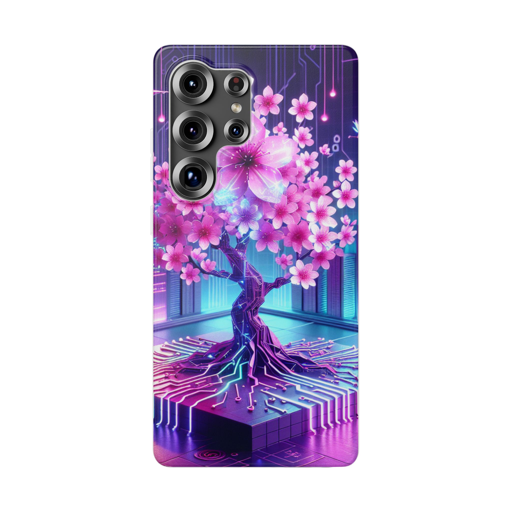 Neon Floral Tree Resistant Flexi Case - Image 6