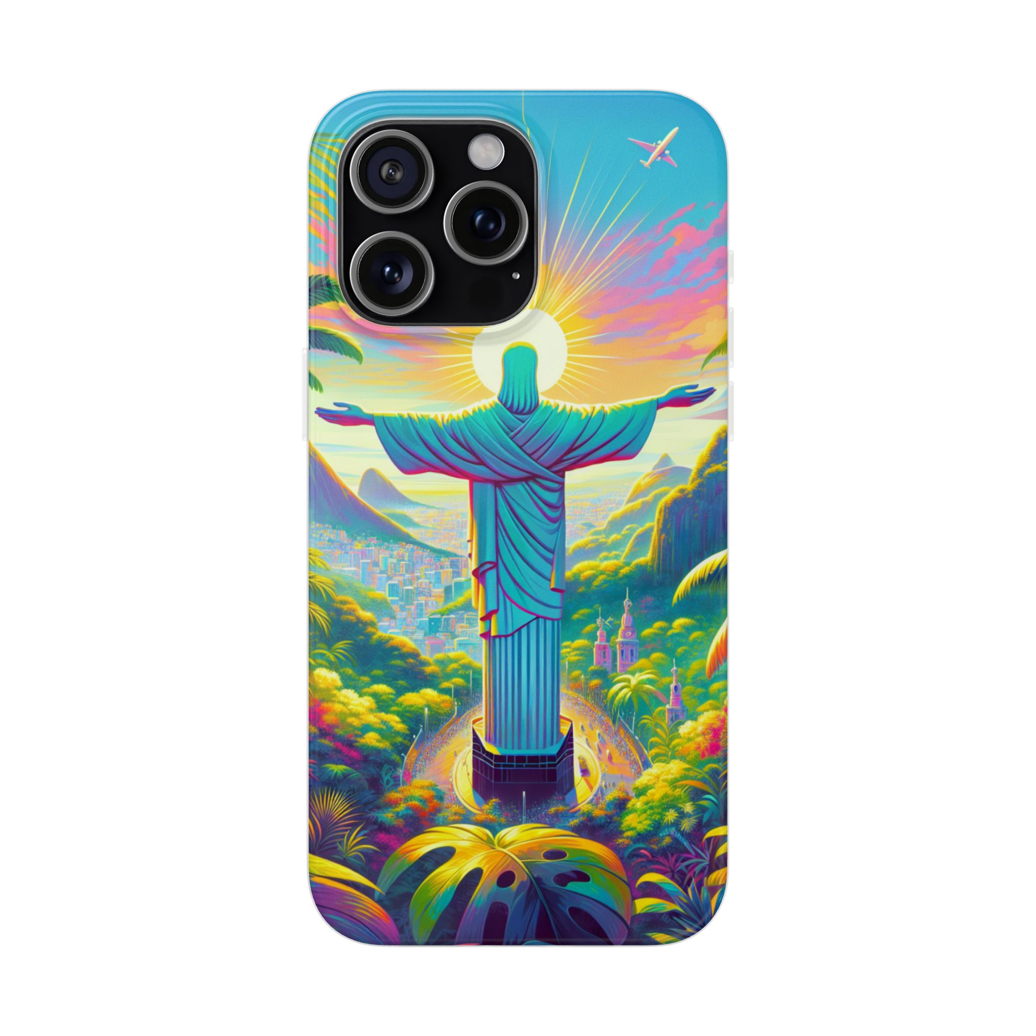 The Beauty Of Seven Wonders Trendy Resistant Flexi Phone Back Case - Image 4