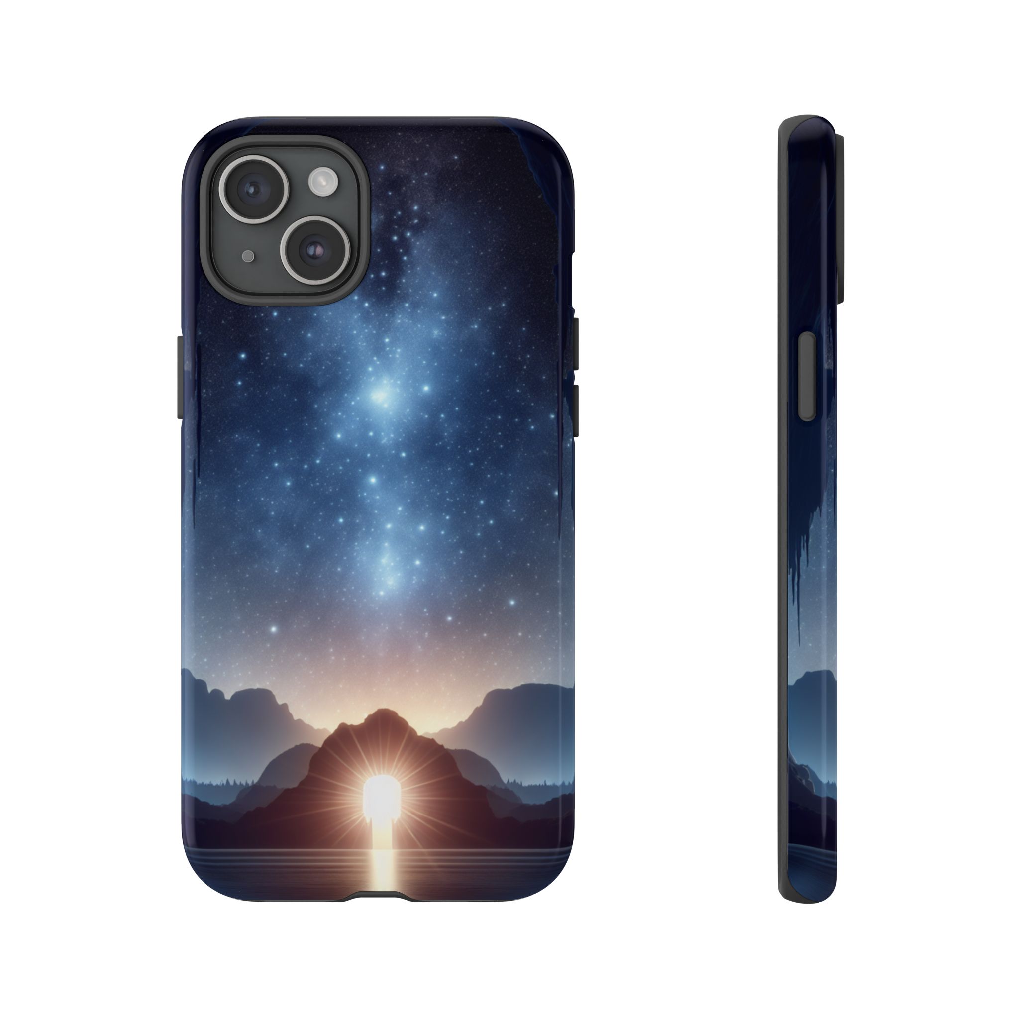 Night Sky Delight Trendy Popular Sleek Resistant Tough Phone Case - Image 10