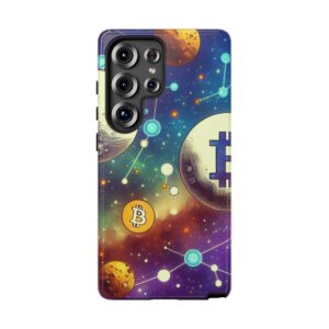 Crypto Universe Trendy Popular Sleek Resistant Tough Phone Case
