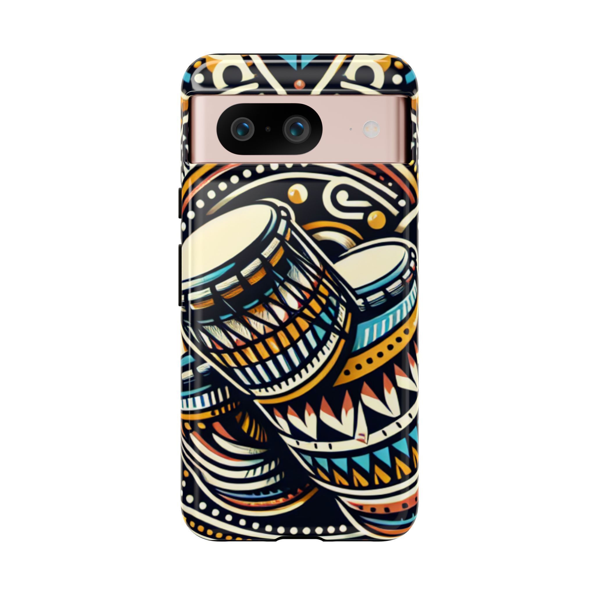 Artistic Drums Resistant Trendy Tough Phone Case - Image 4