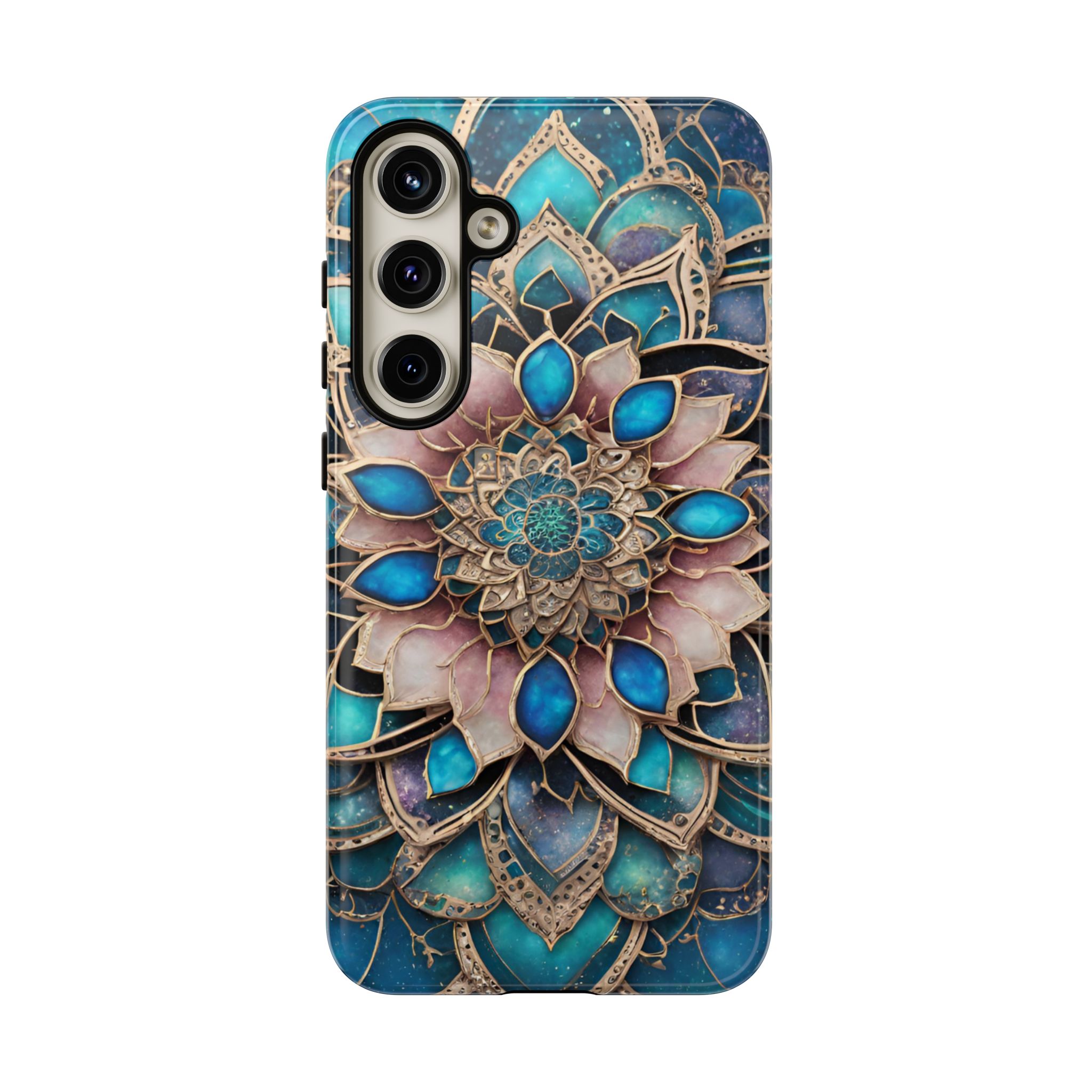 Candle Theme Mandala Resistant Trendy Tough Phone Case - Image 9