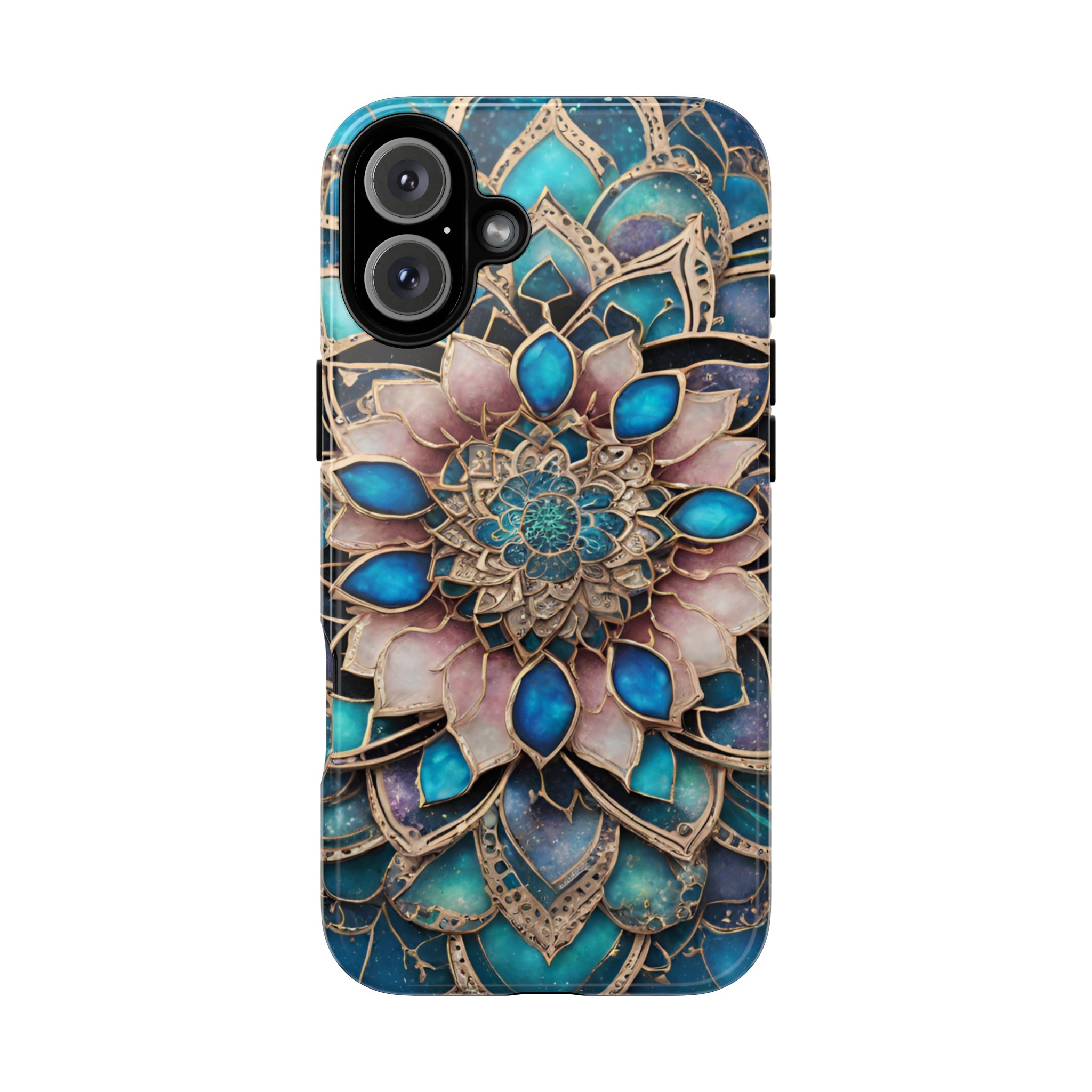 Candle Theme Mandala Resistant Trendy Tough Phone Case - Image 10