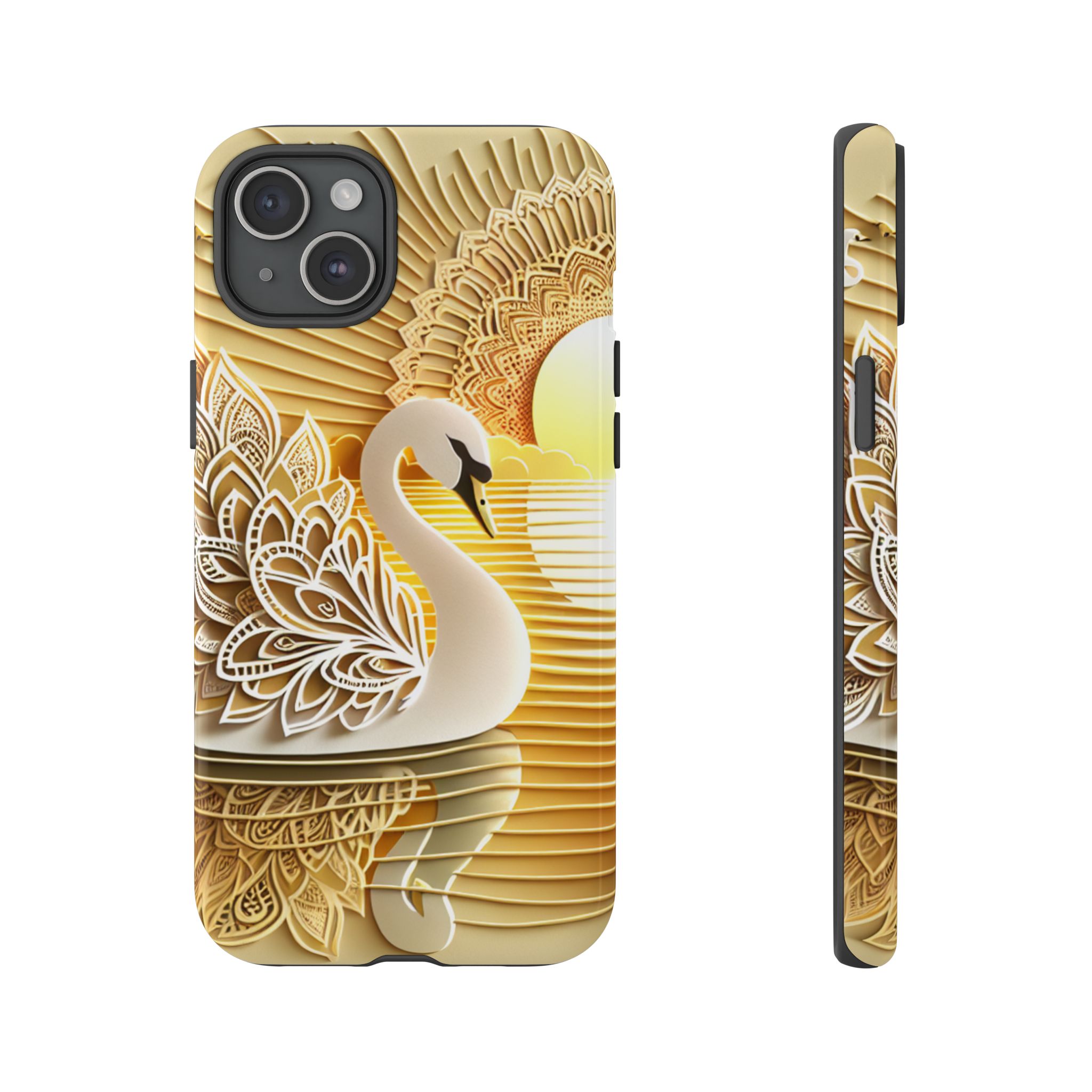 Swan In The Lake Trendy Tough Case - Image 7