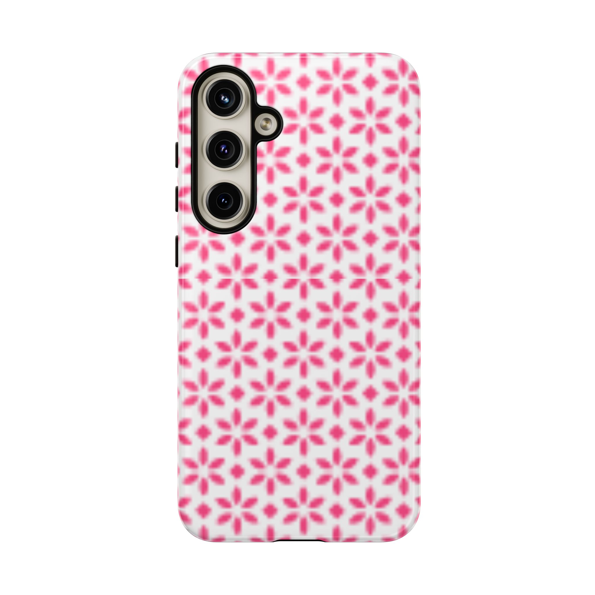 Flower Pattern Print Trendy Resistant Tough Phone Case - Image 10