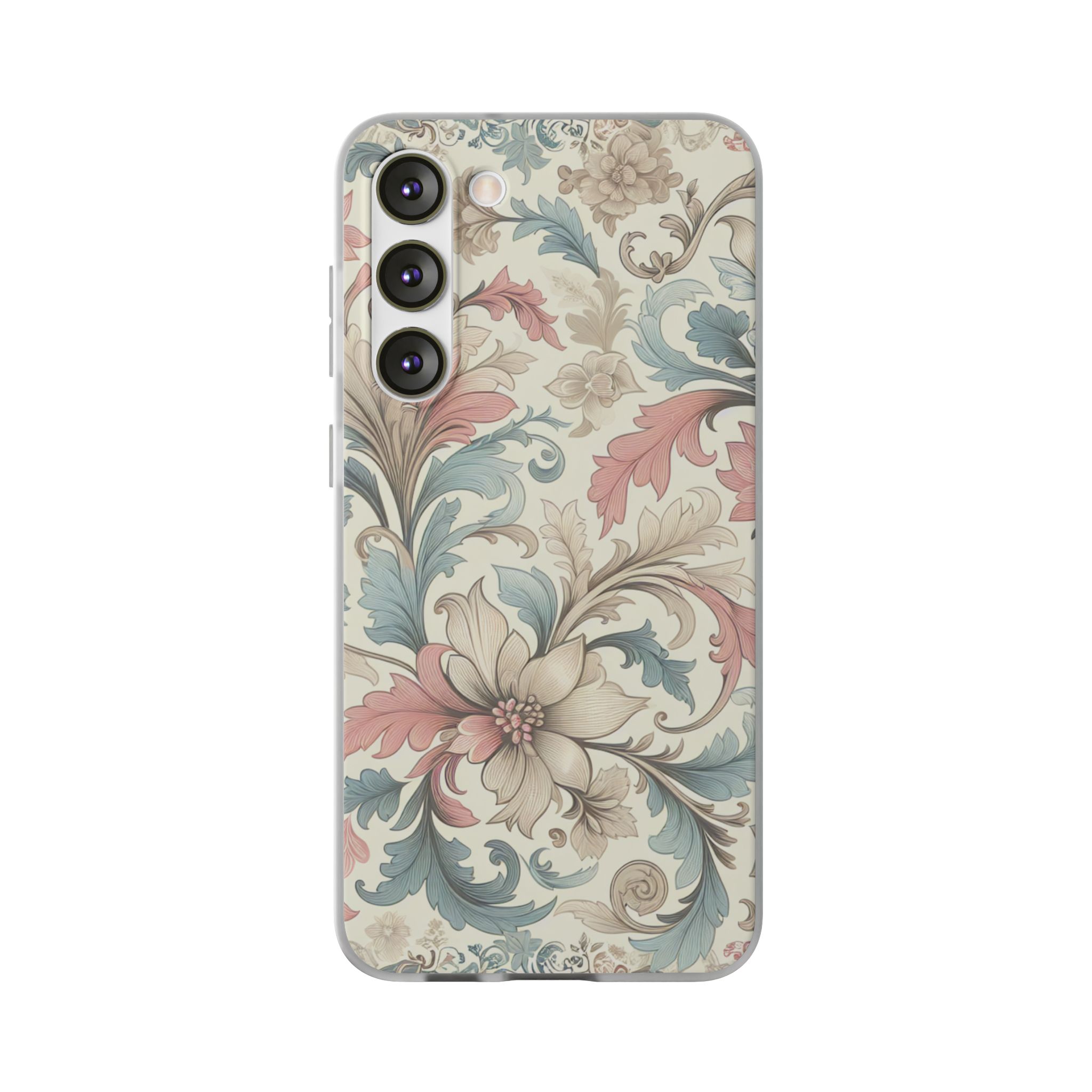 Floral Color Burst Trendy Resistant Flexi Phone Back Case - Image 5