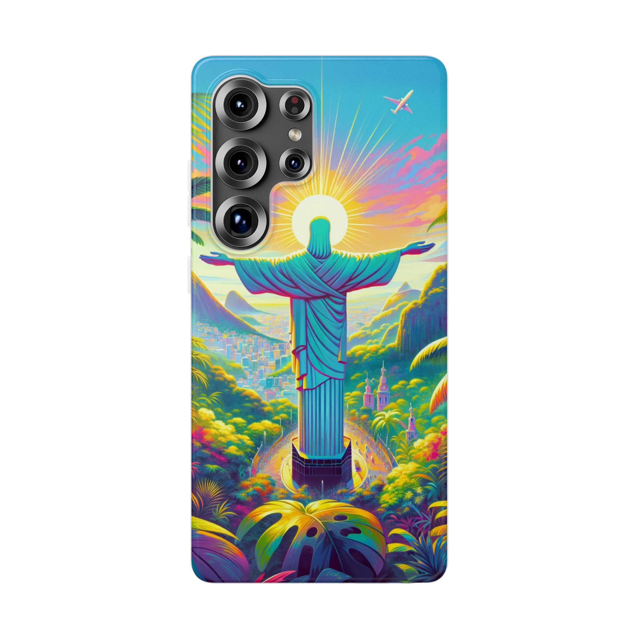 The Beauty Of Seven Wonders Trendy Resistant Flexi Phone Back Case - Image 3