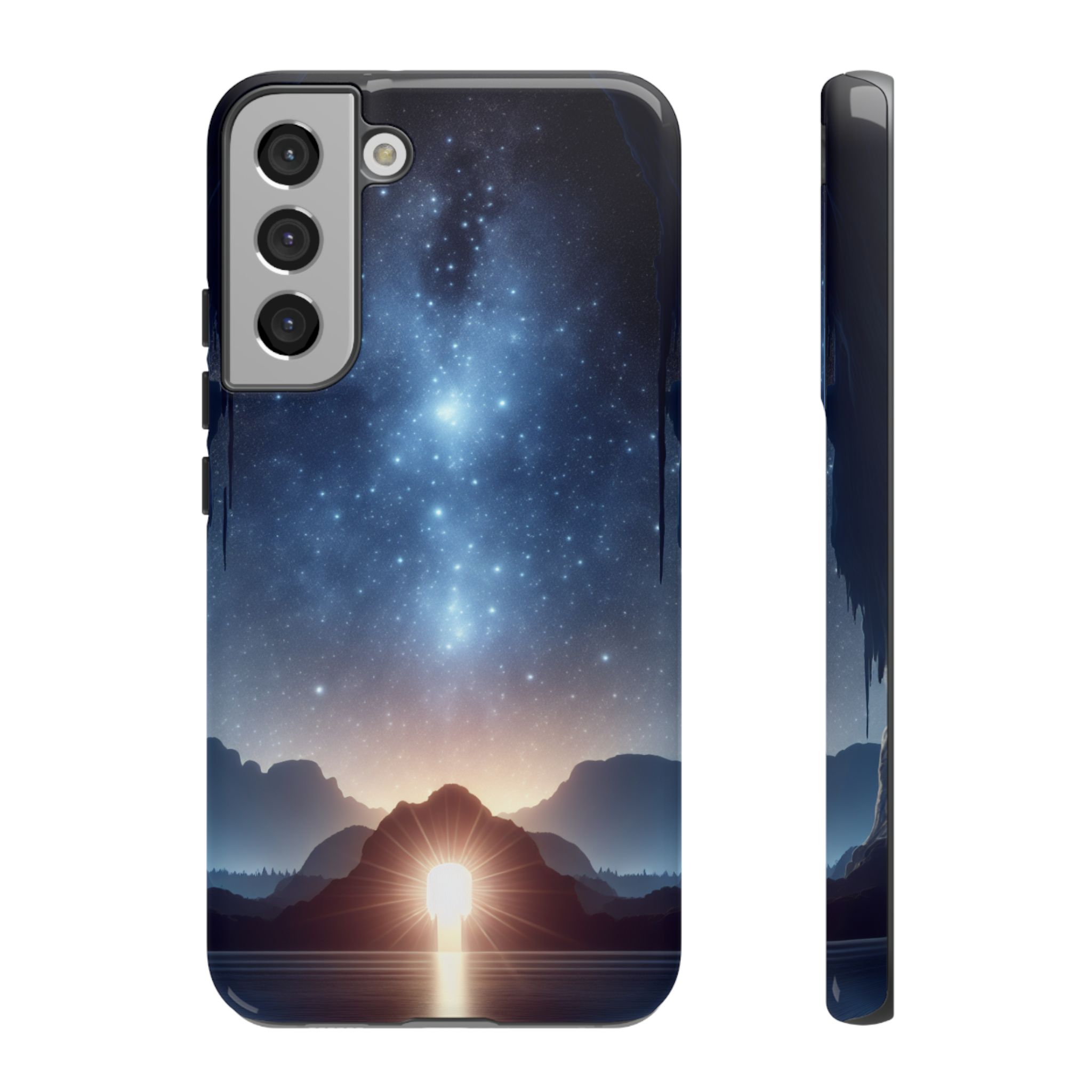 Night Sky Delight Trendy Popular Sleek Resistant Tough Phone Case - Image 7