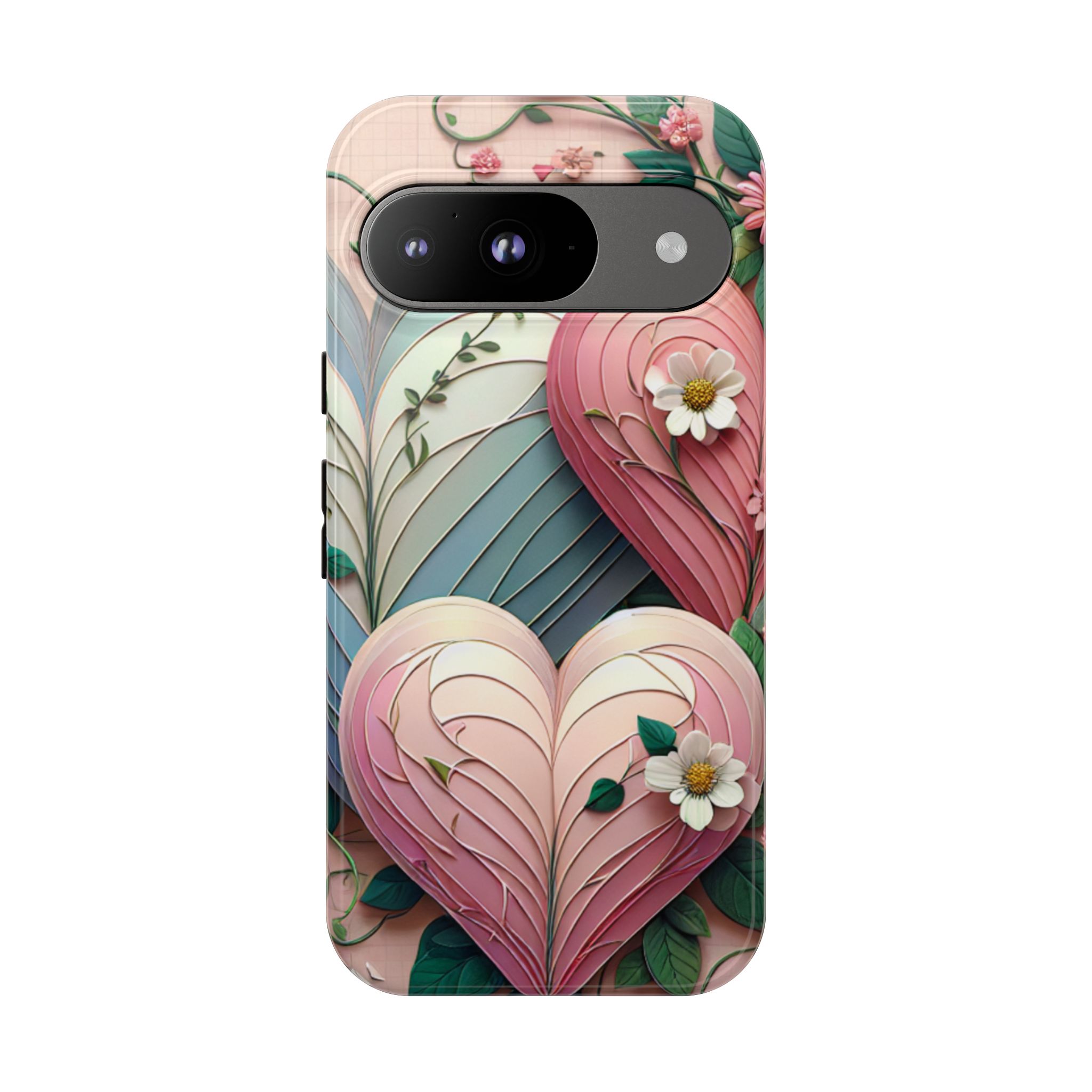 Heart Of Love Trendy Resistant Tough Phone Case - Image 3