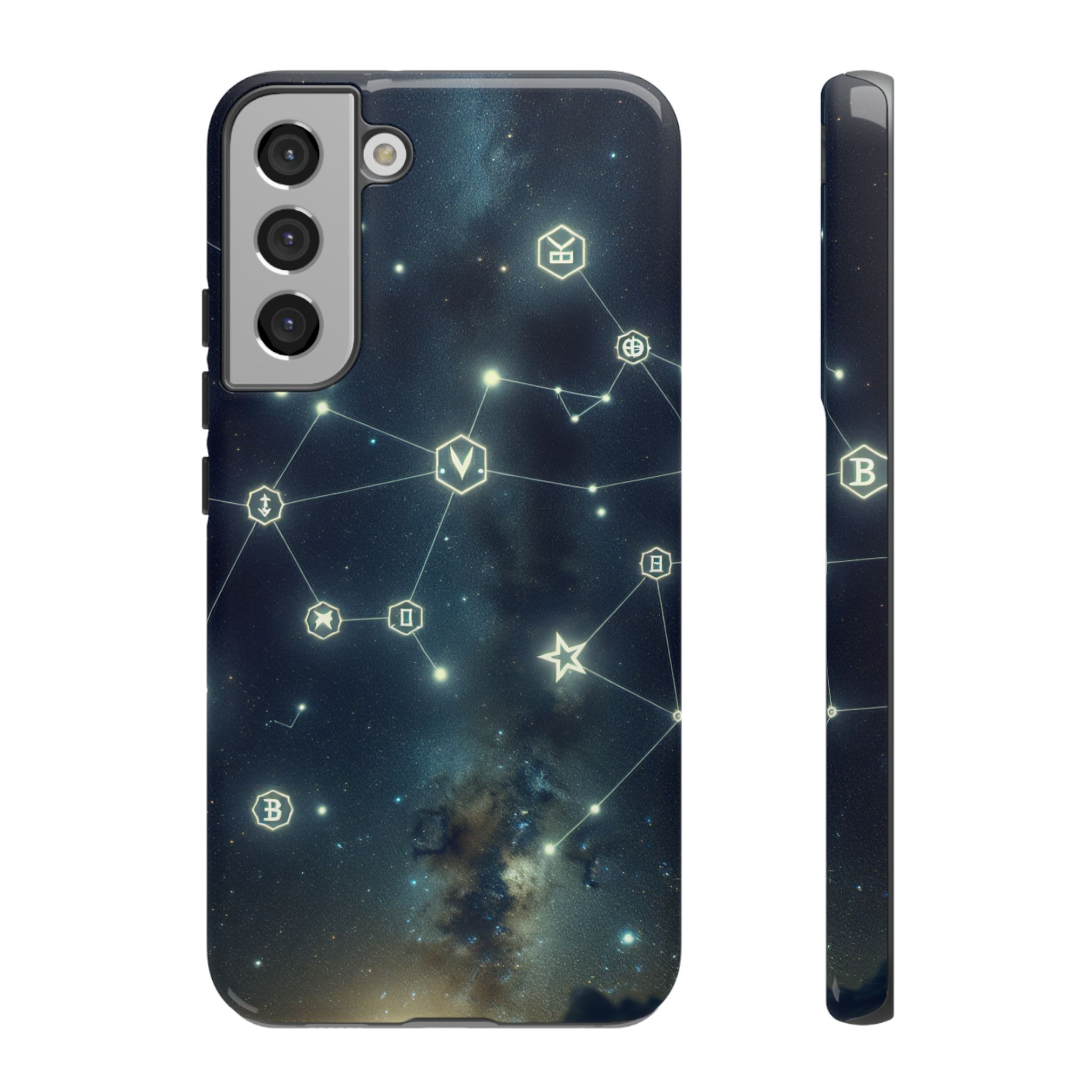 Night Constellation Art Trendy Sleek Resistant Tough Phone Case - Image 7