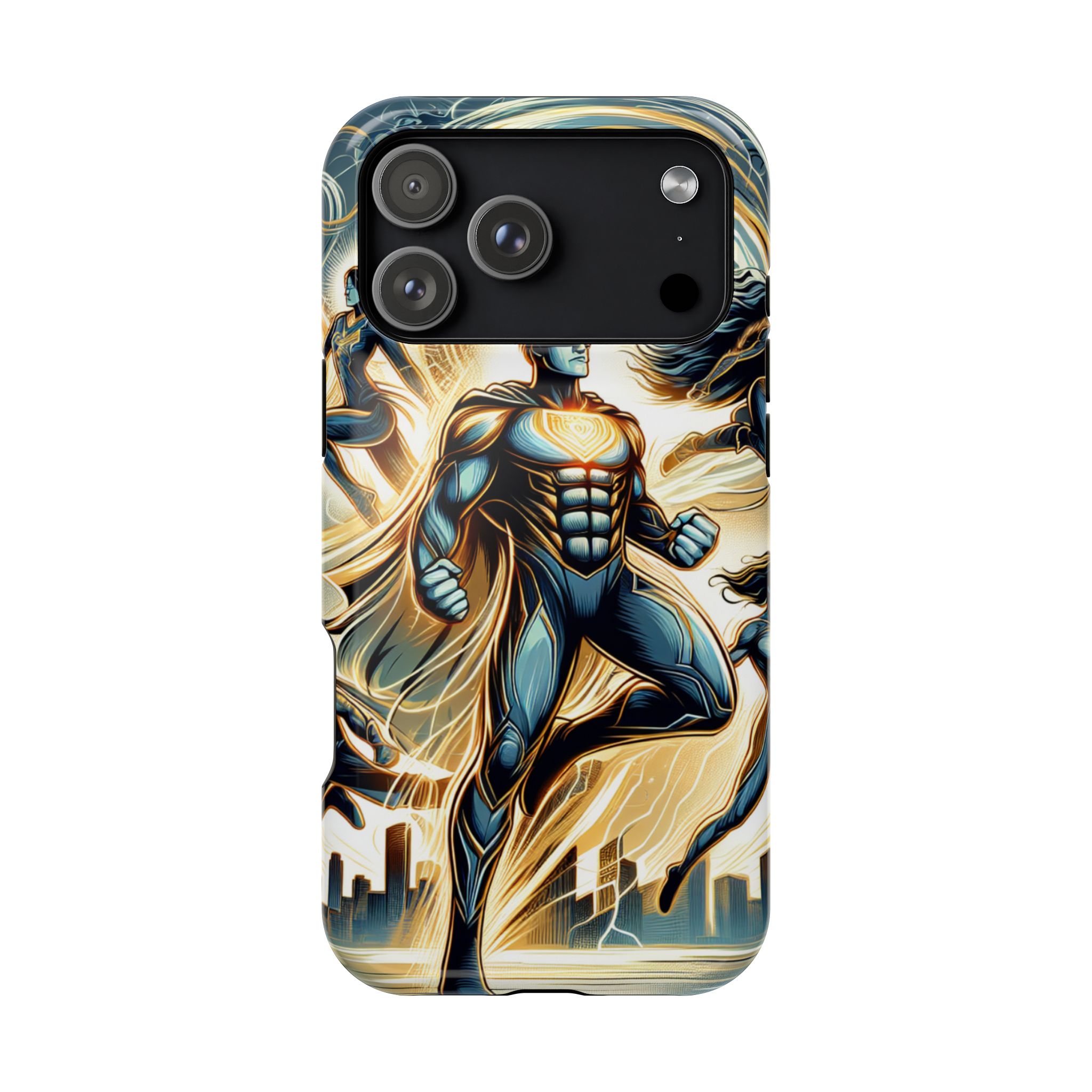 Superpower Journey Printed Impact-Resistant Phone Back Case - Image 3