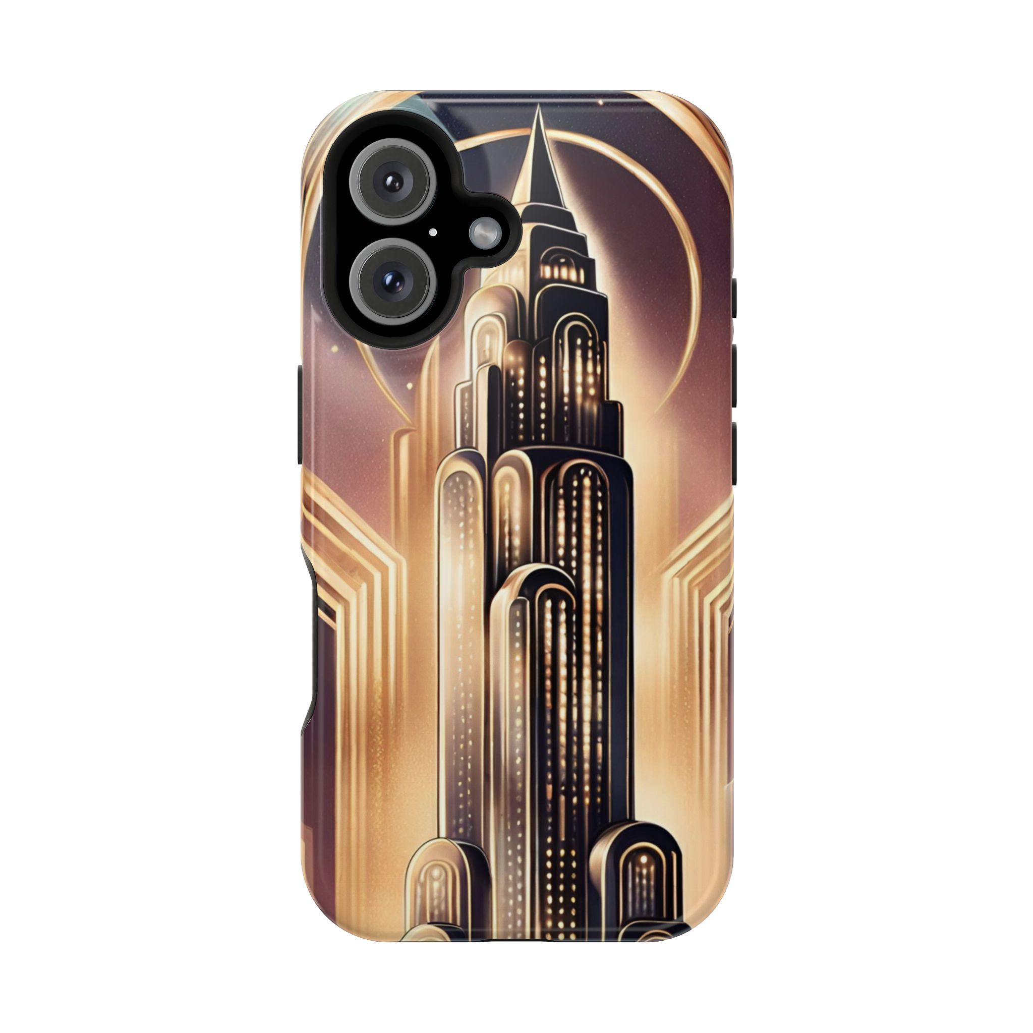 Modern Architecture Printed Impact-Resistant Phone Back Case - Image 7