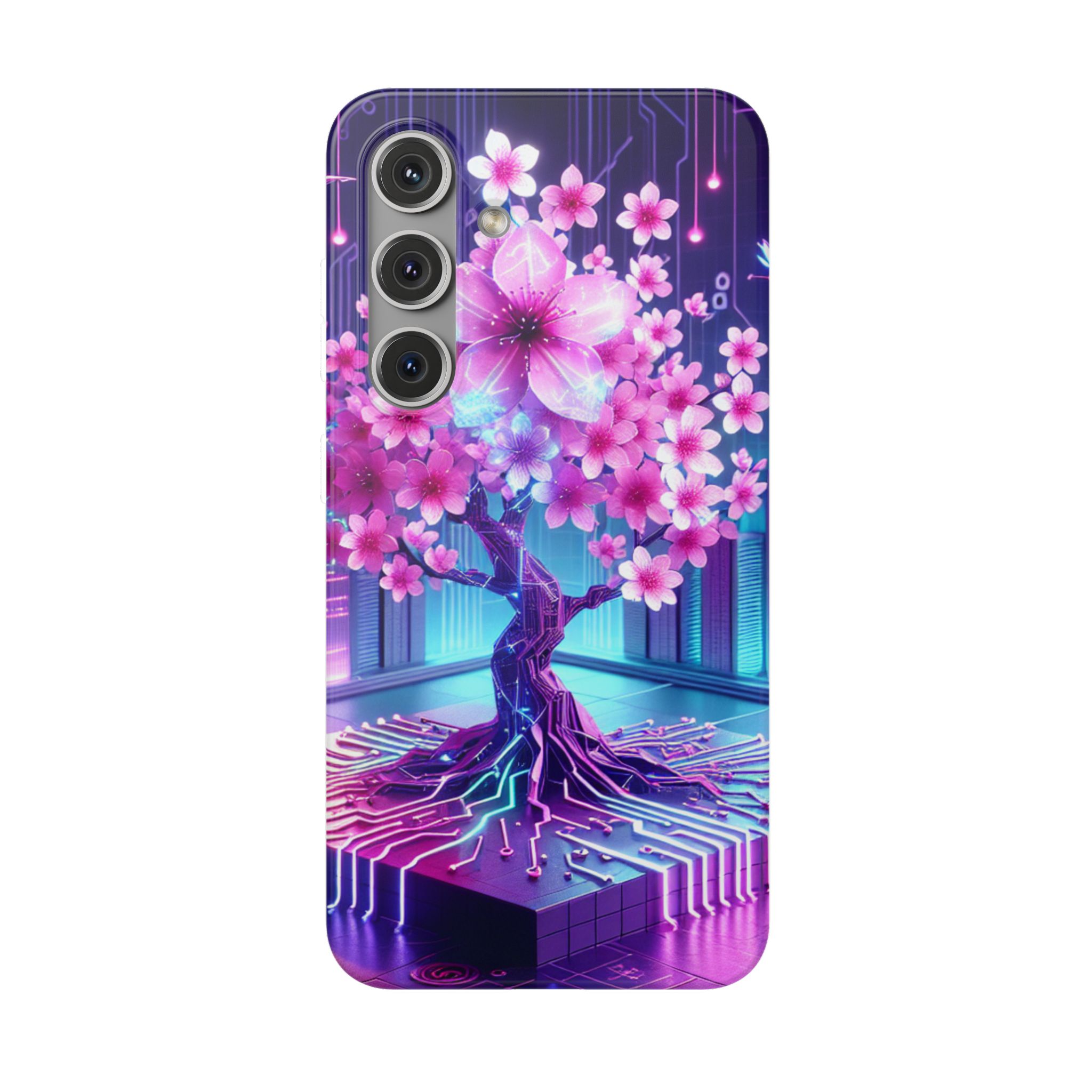 Neon Floral Tree Resistant Flexi Case - Image 7
