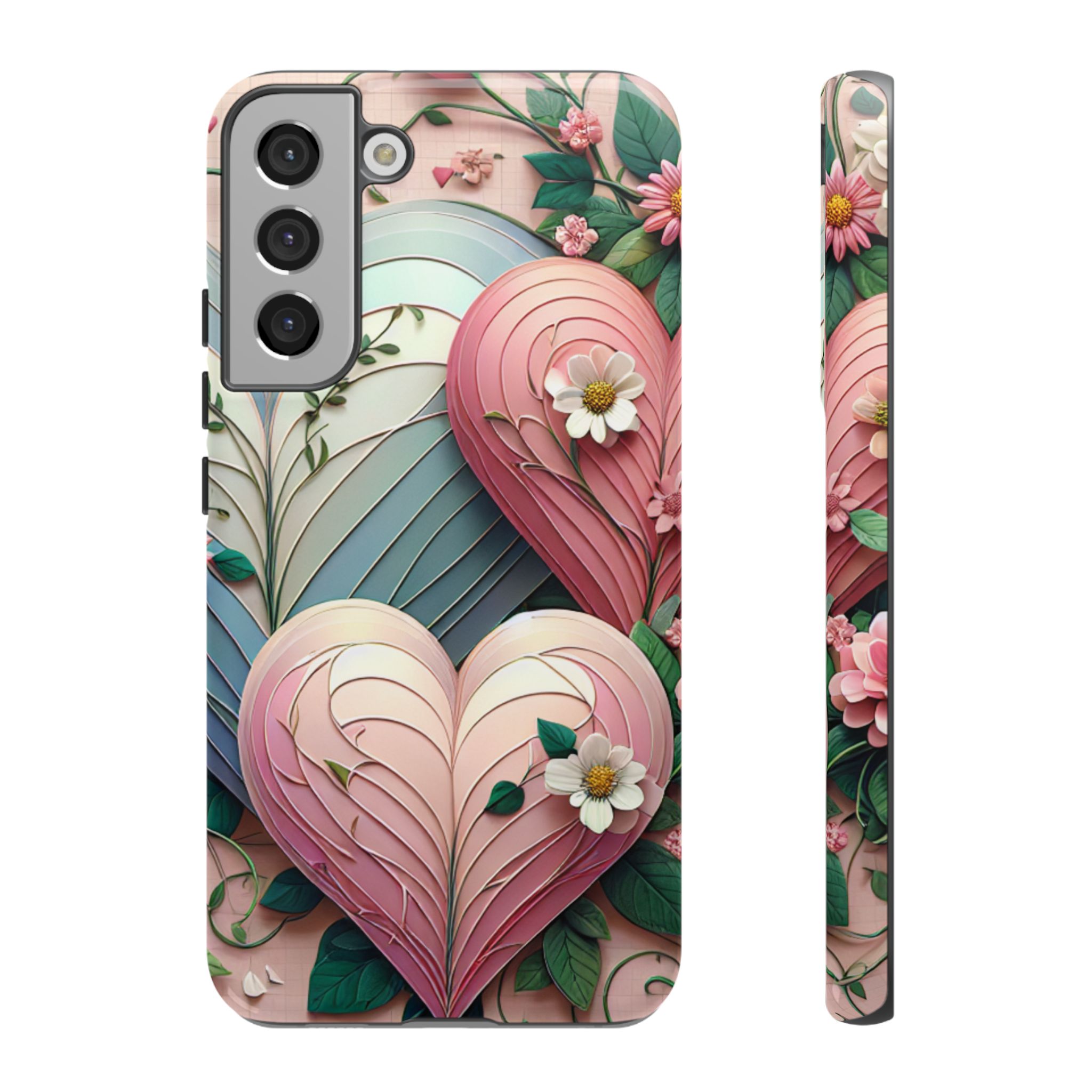 Heart Of Love Trendy Resistant Tough Phone Case - Image 6
