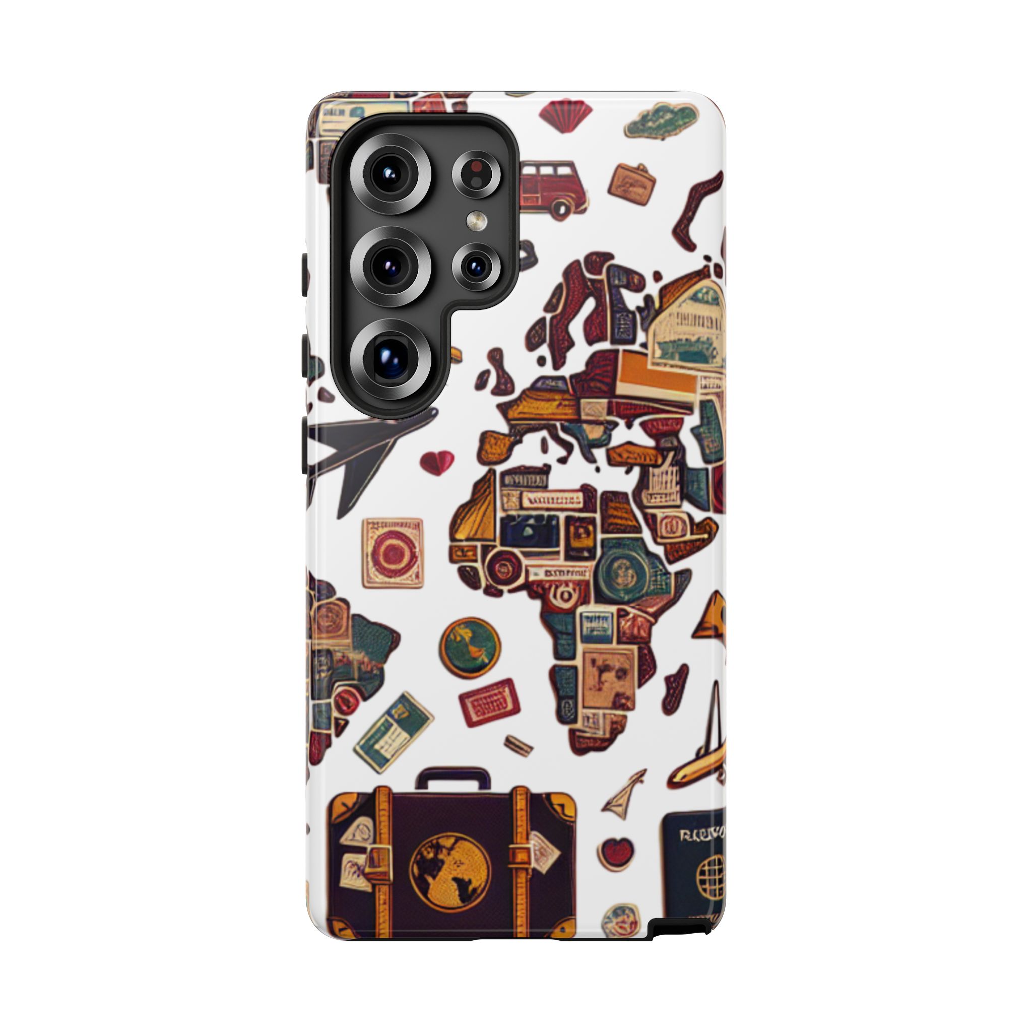 World Travel Trendy Sleek Resistant Tough Phone Case - Image 11