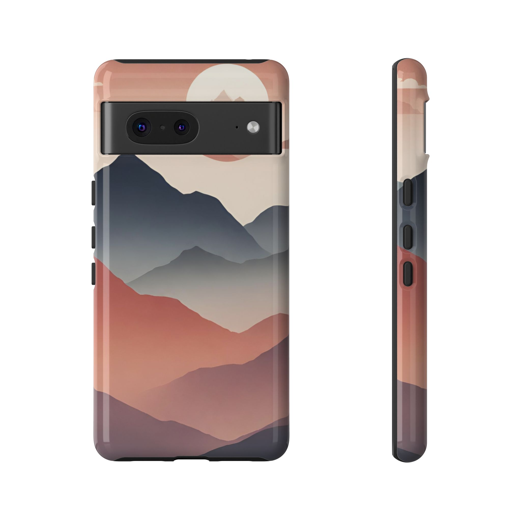Natural Hillscape Trendy Resistant Tough Phone Case - Image 5