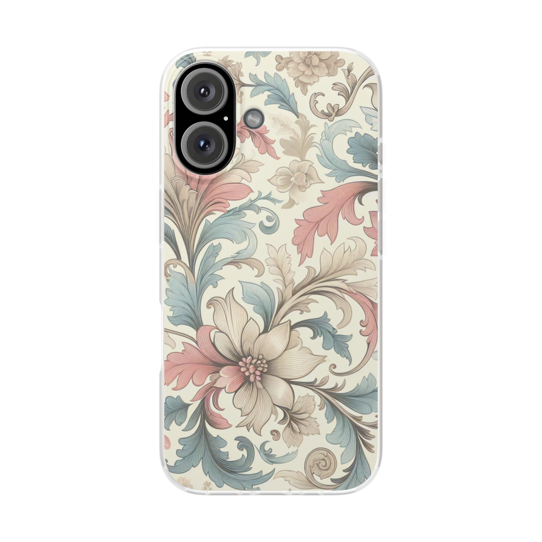 Floral Color Burst Trendy Resistant Flexi Phone Back Case