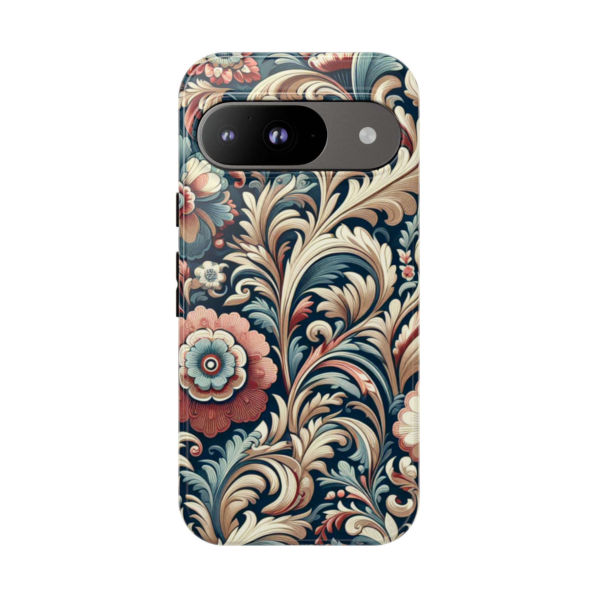 Artistic Floral Resistant Trendy Tough Phone Case - Image 2