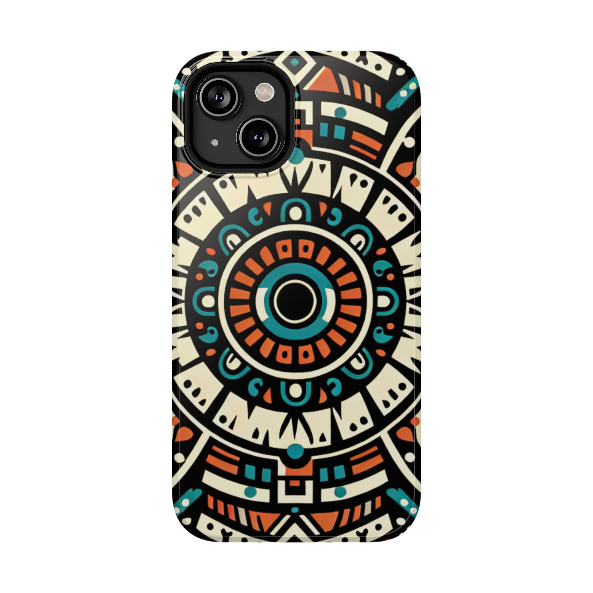 Traditional Mandala Art Impact-Resistant Phone Back Case - Image 6