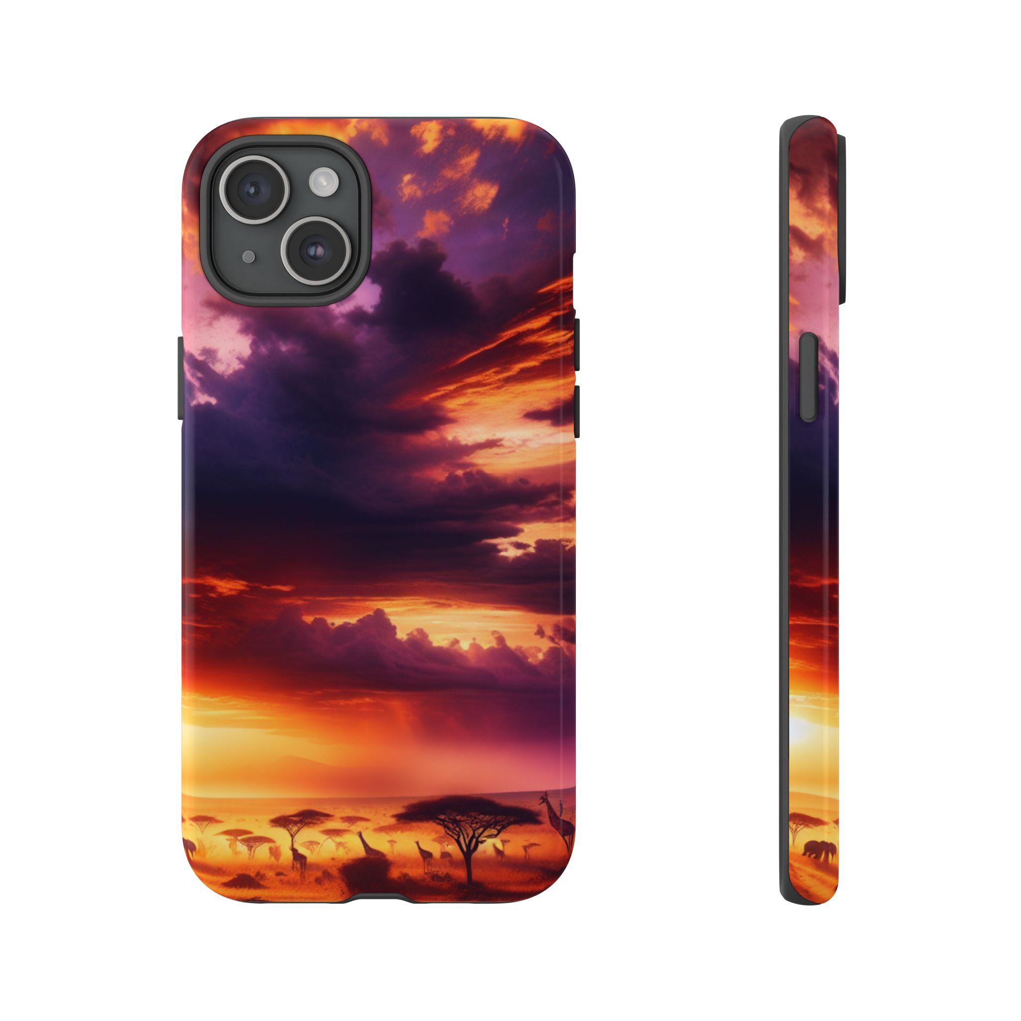 Landscape Safari Resistant Trendy Tough Phone Case - Image 9