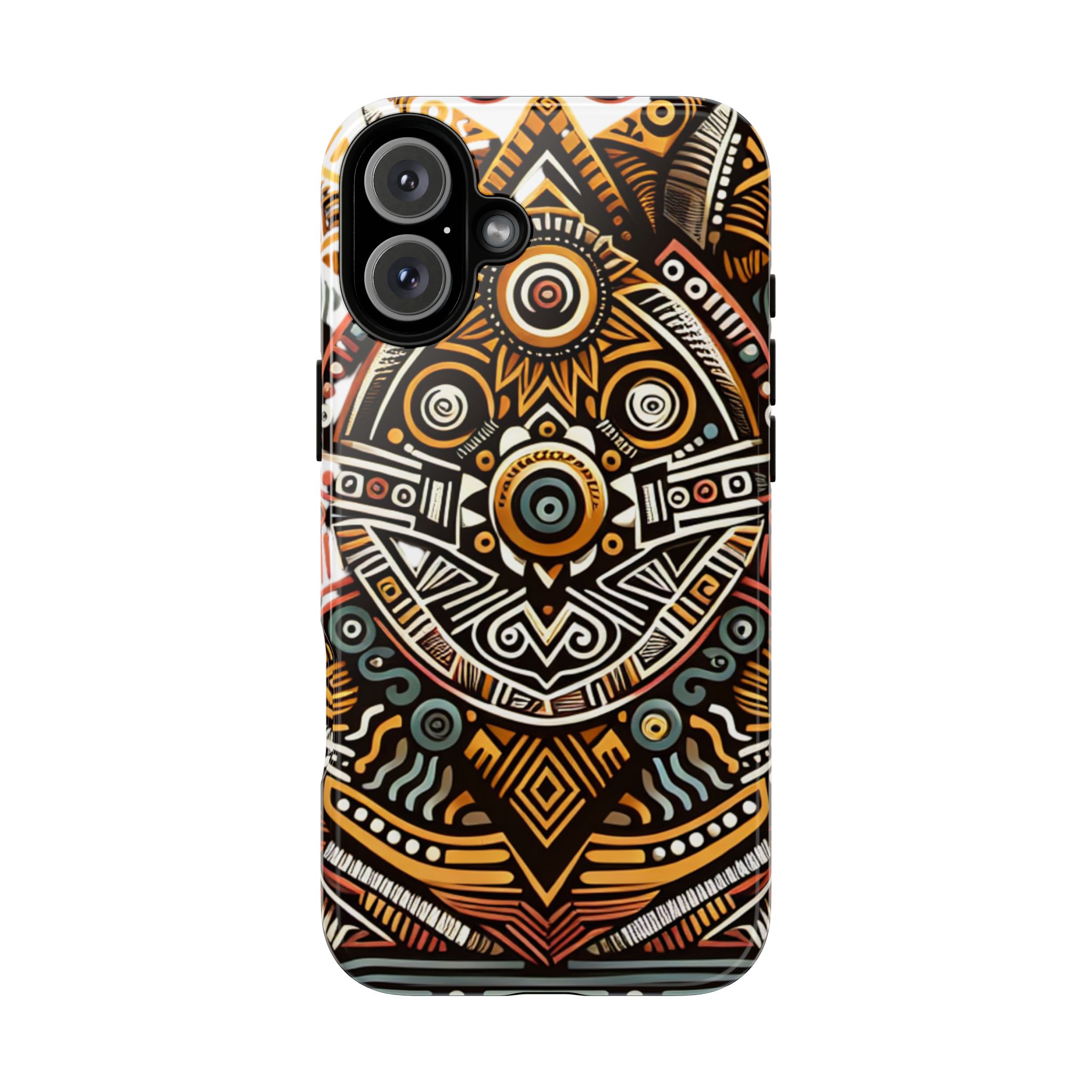 African Ancient Art Resistant Trendy Tough Phone Case - Image 2