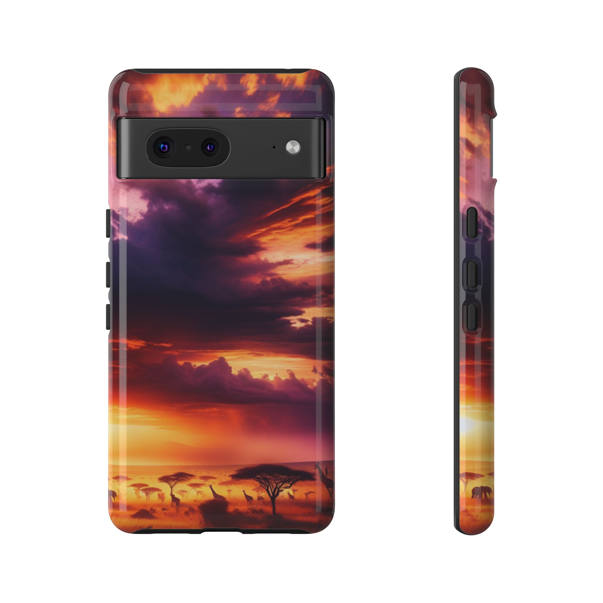 Landscape Safari Resistant Trendy Tough Phone Case - Image 5