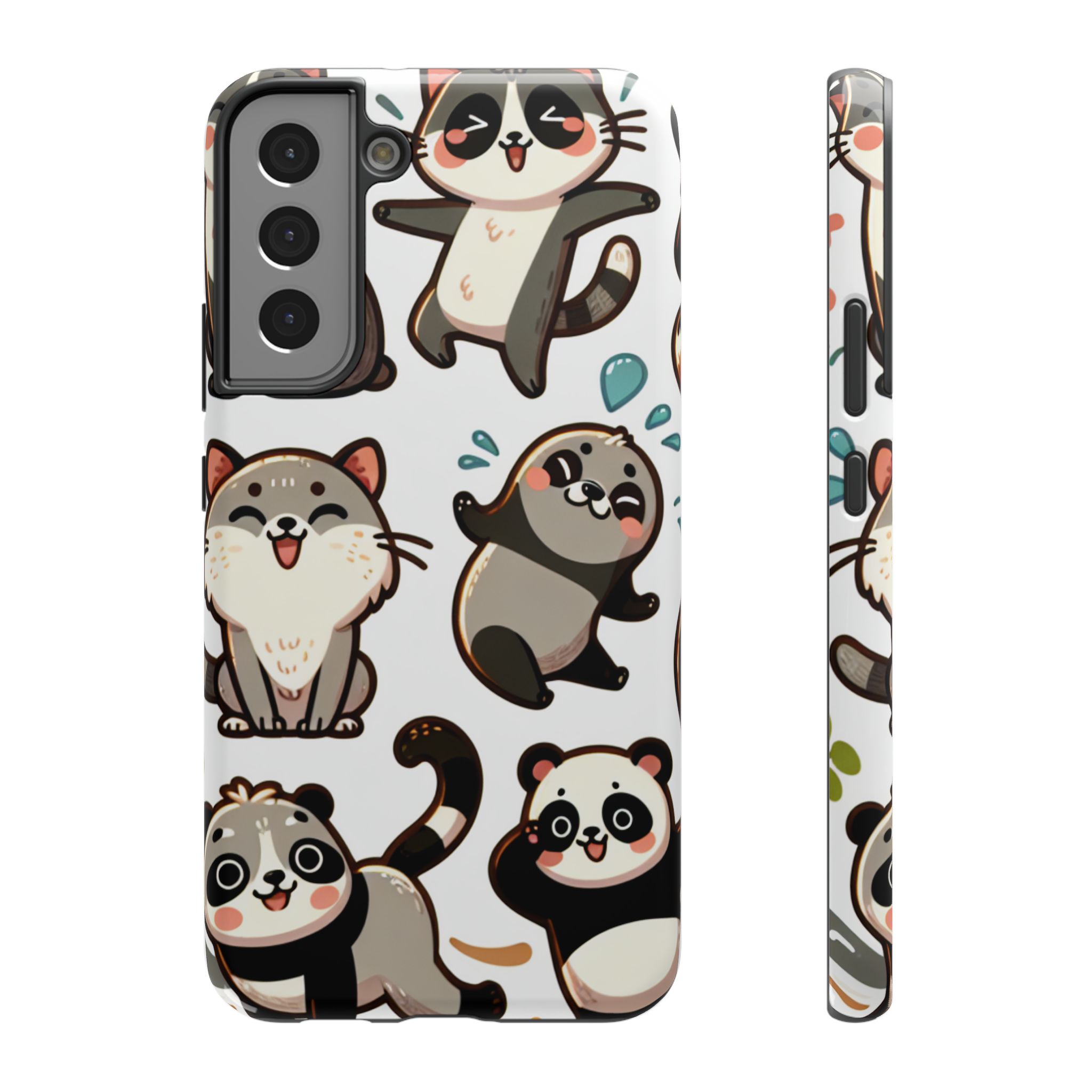 Animal Love | Printed Impact-Resistant Phone Back Case - Image 4