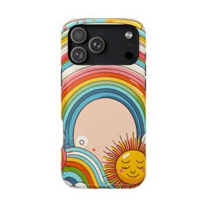 Rainbow Sunshine Impact-Resistant Phone Back Case