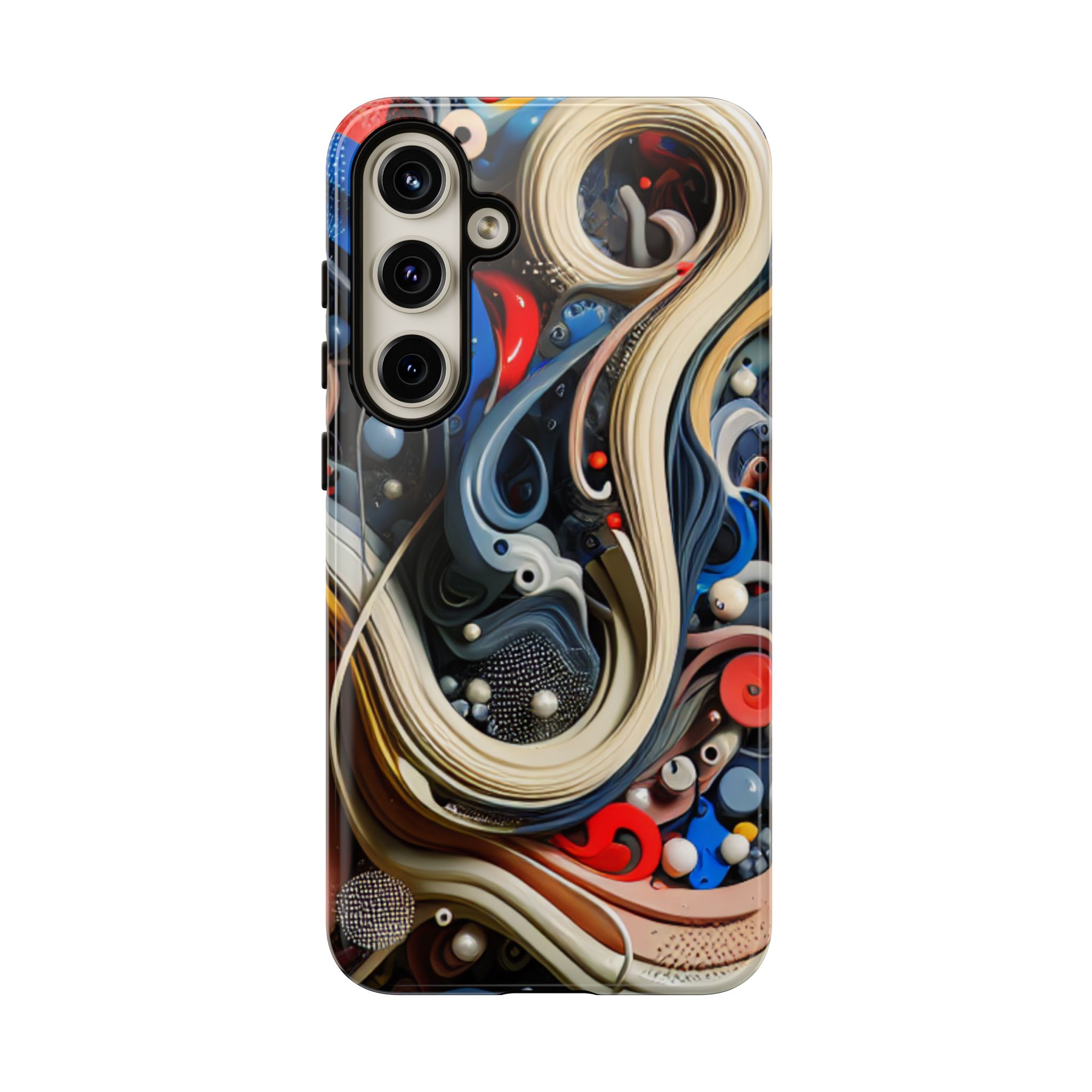 Colors Abstract Fun Trendy Slim Resistant Tough Phone Case - Image 10