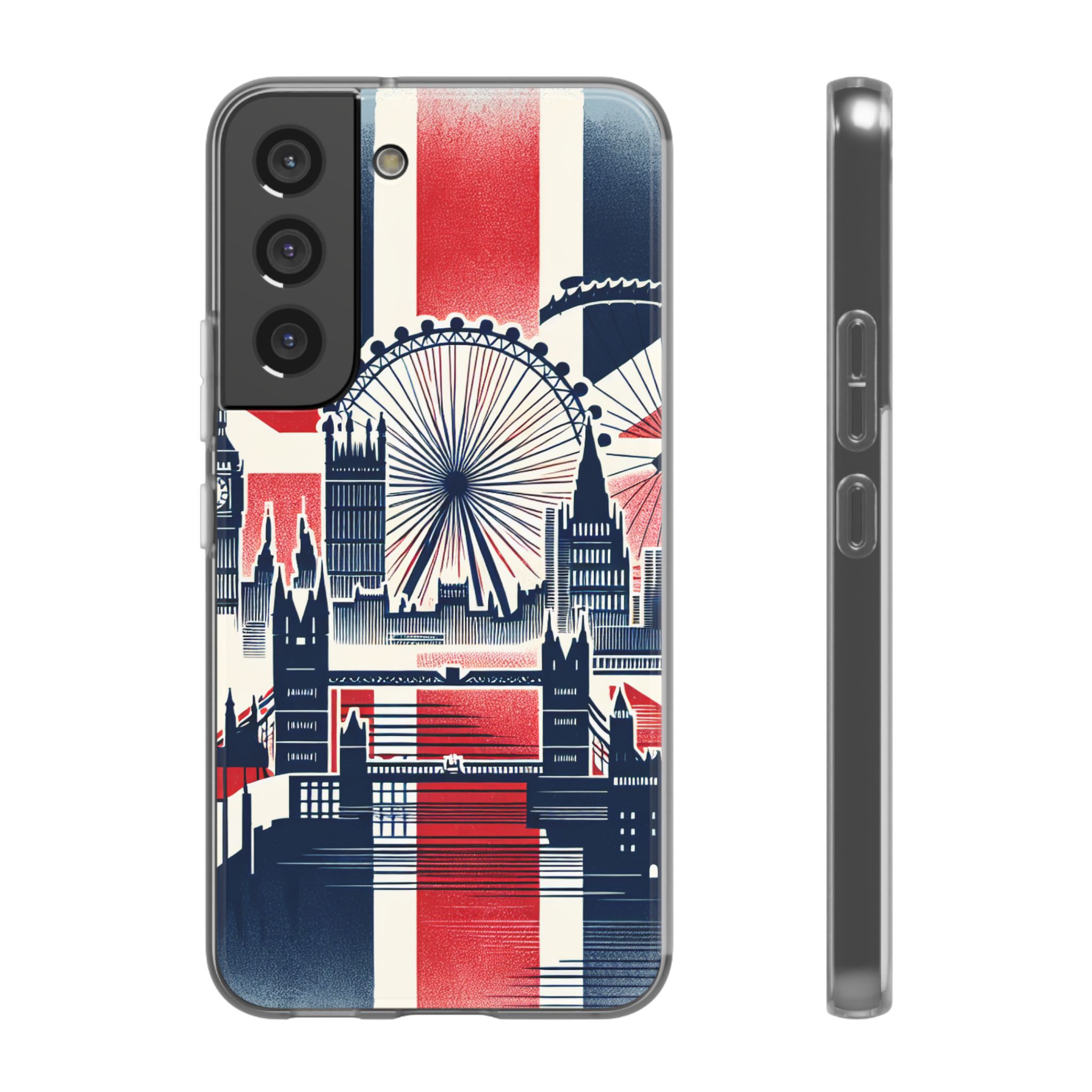 United Kingdom Monuments Trendy Resistant Flexi Case - Image 2