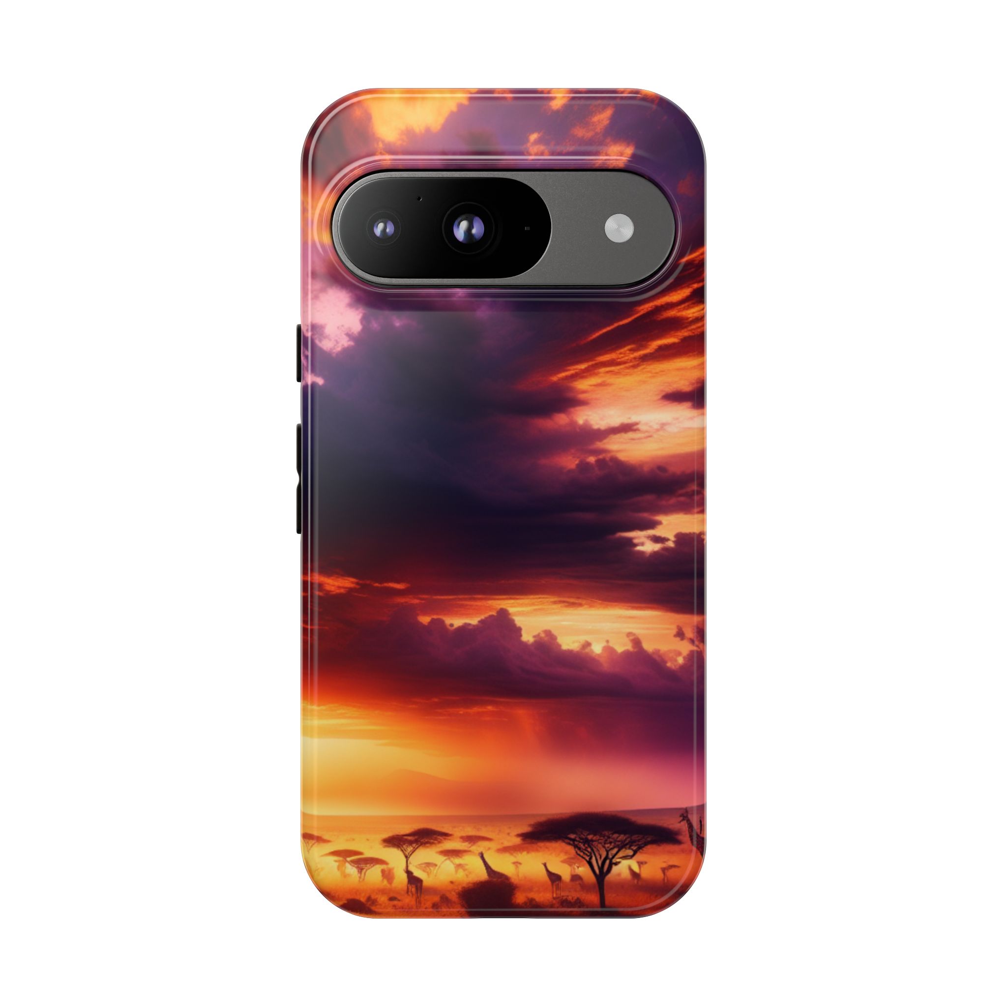 Landscape Safari Resistant Trendy Tough Phone Case