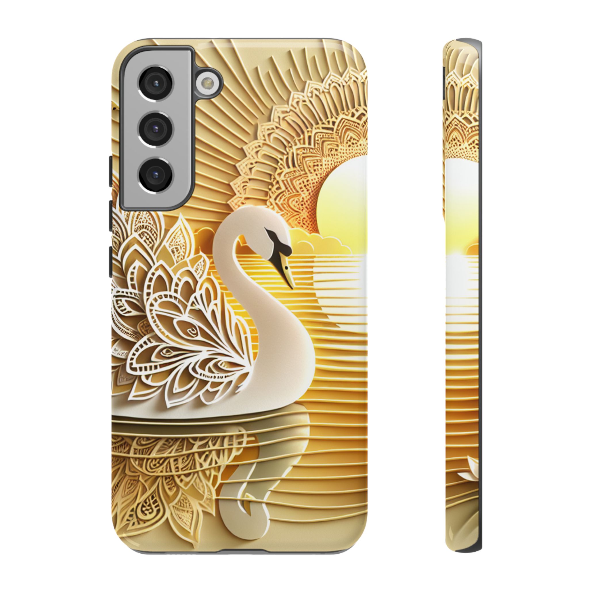 Swan In The Lake Trendy Tough Case - Image 4