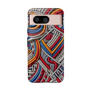 Woven Woolen Art Trendy Sleek Resistant Tough Phone Case