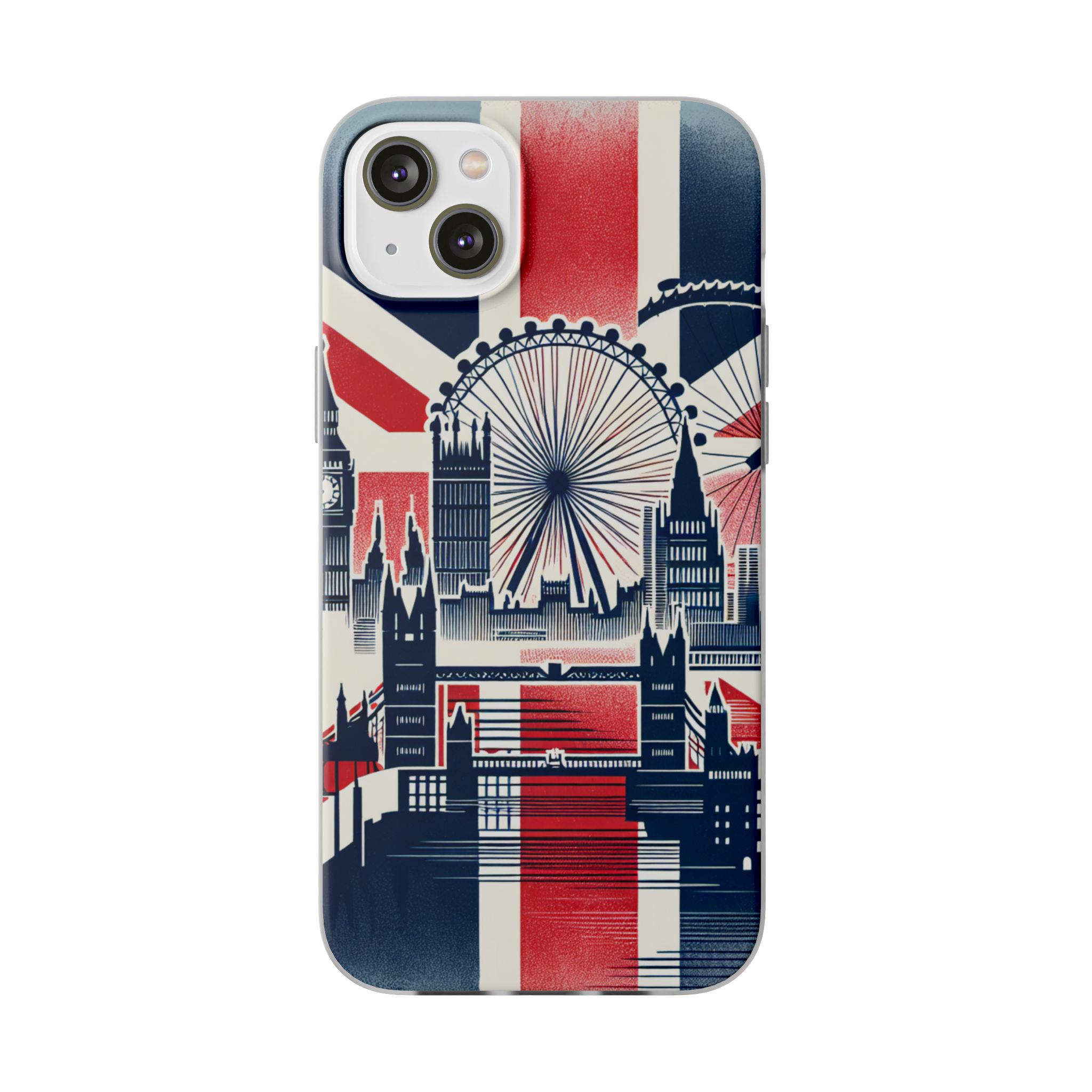 United Kingdom Monuments Trendy Resistant Flexi Case - Image 5