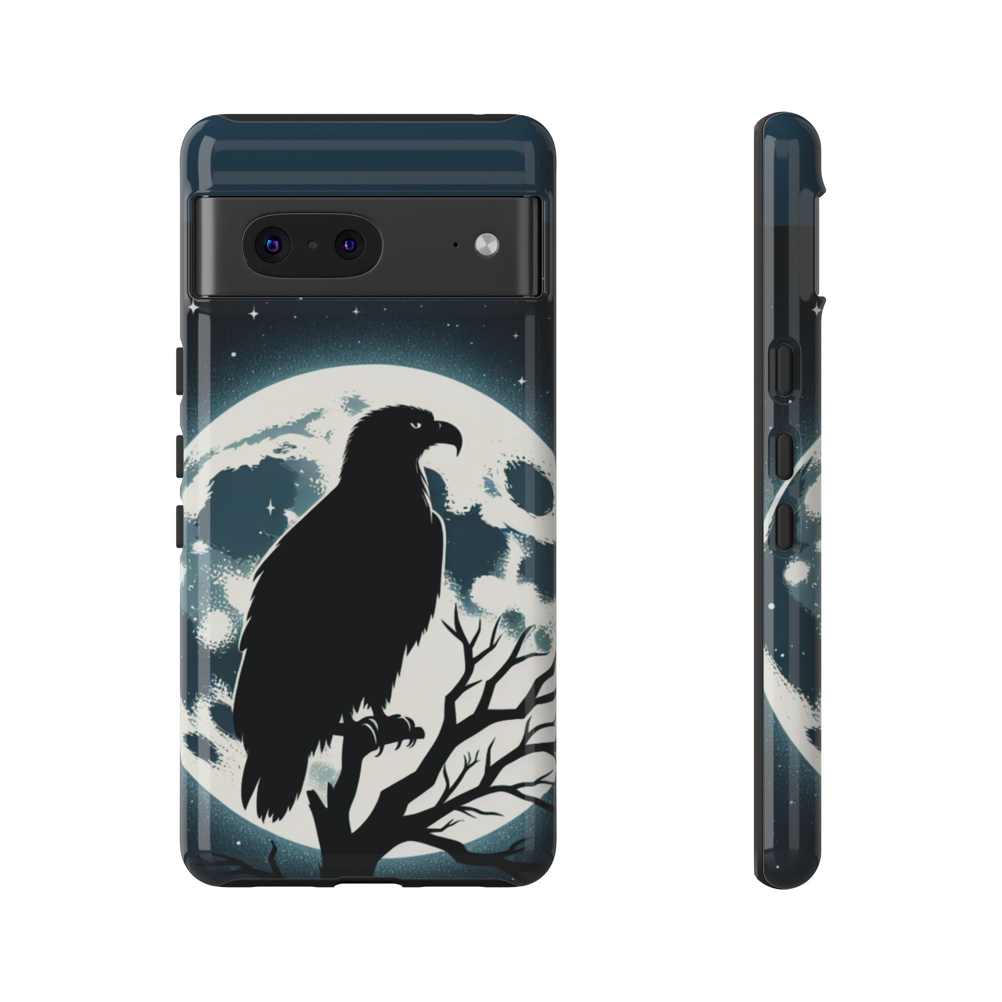 Bird At Night Trendy Resistant Tough Phone Case - Image 5