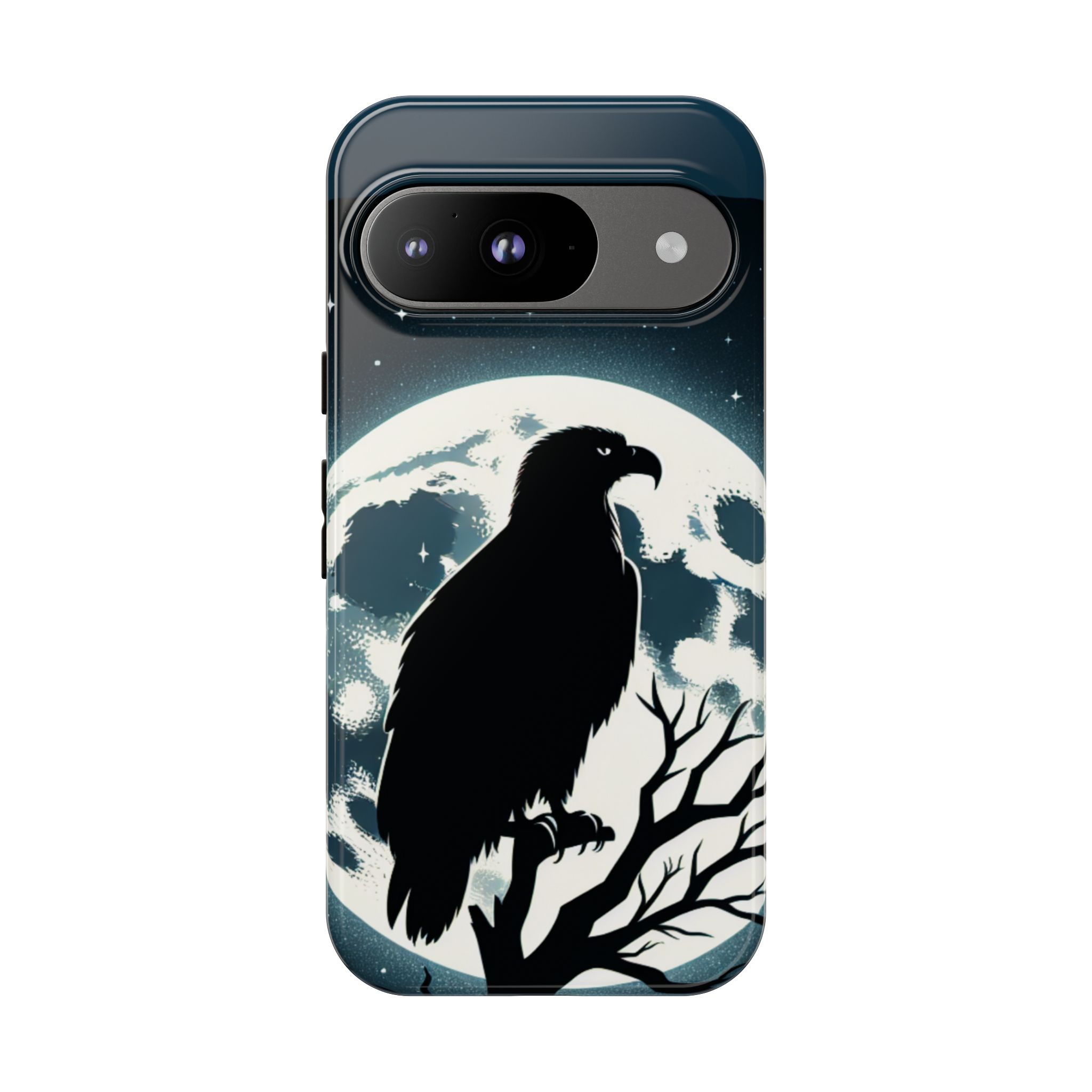 Bird At Night Trendy Resistant Tough Phone Case - Image 3
