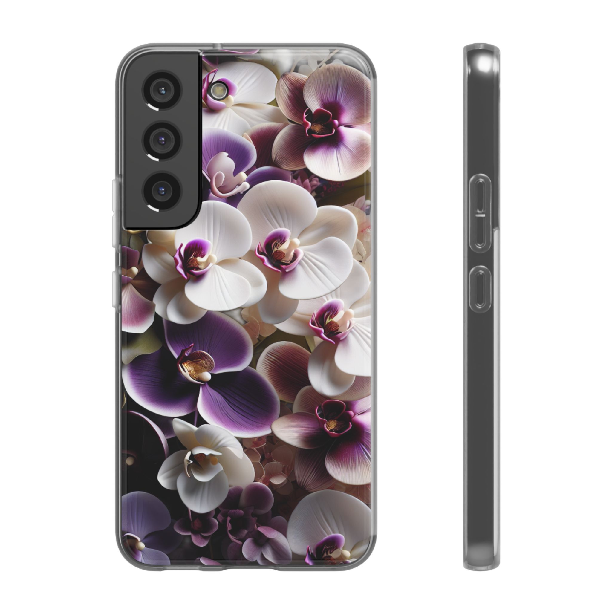 Flower Bouquet Print Trendy Resistant Flexi Phone Back Case - Image 5
