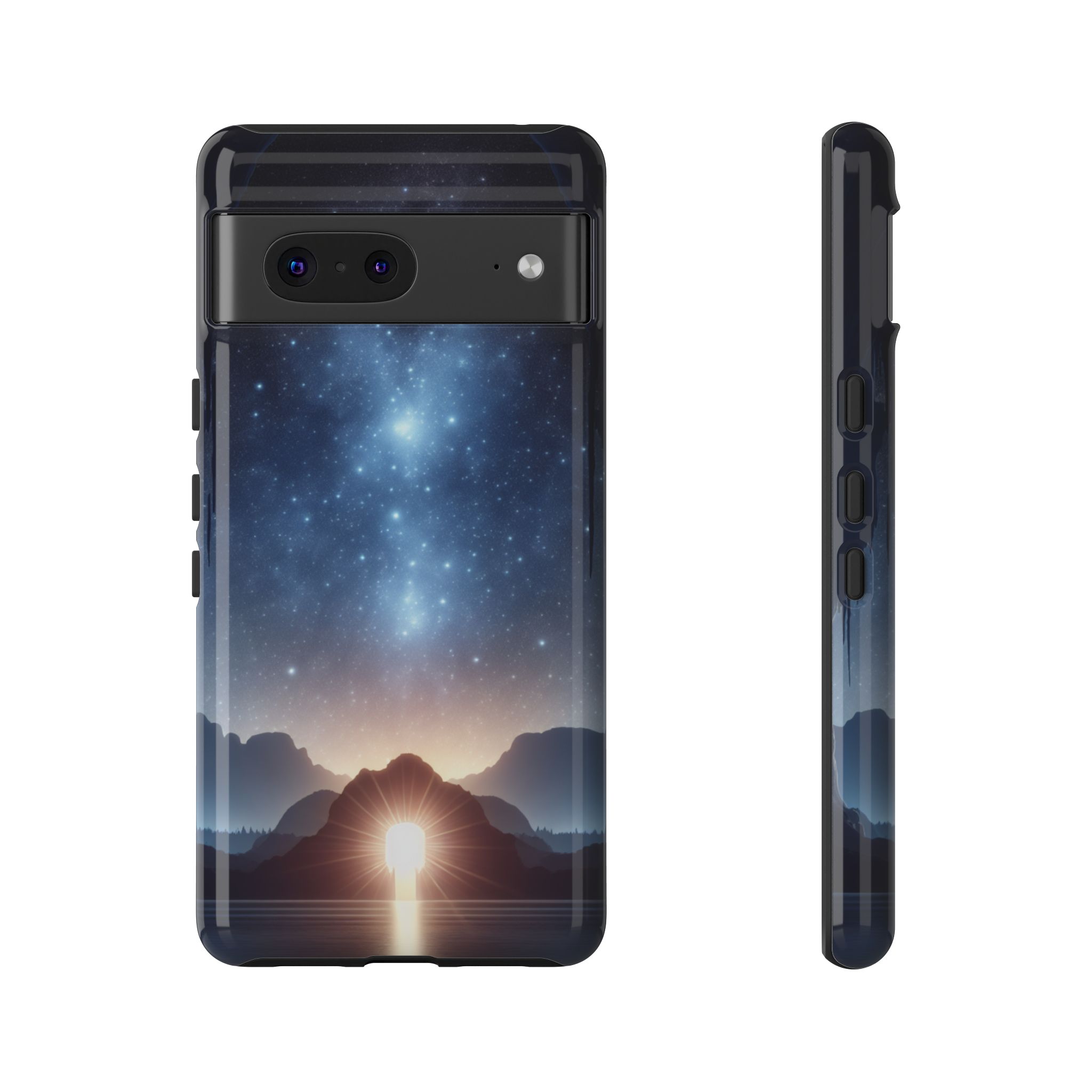 Night Sky Delight Trendy Popular Sleek Resistant Tough Phone Case - Image 6