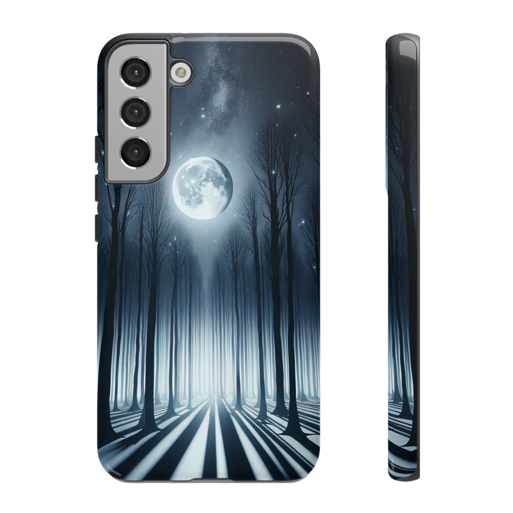 Moonlight In The Jungle Trendy Resistant Tough Phone Case - Image 6