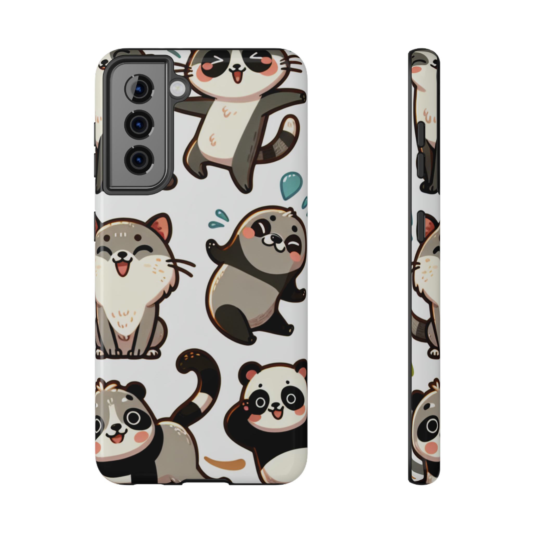Animal Love | Printed Impact-Resistant Phone Back Case - Image 3