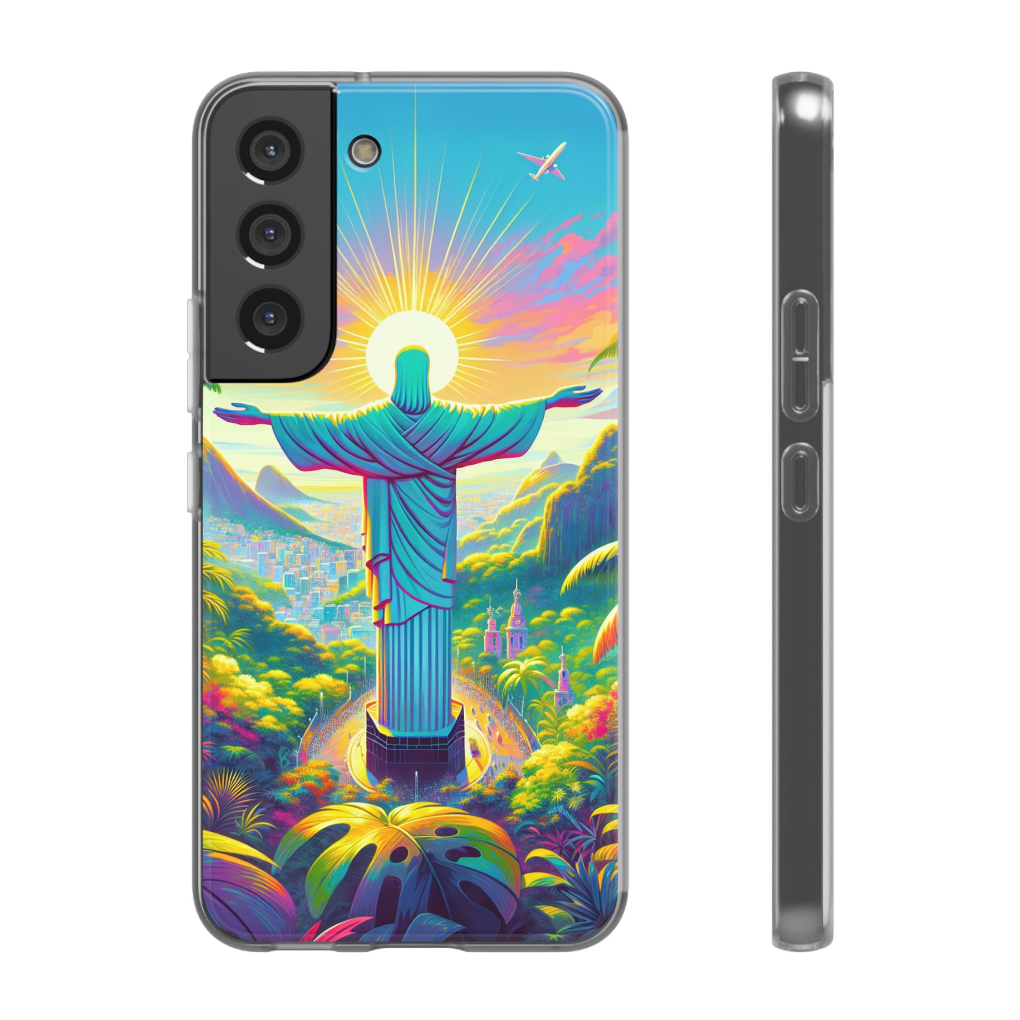 The Beauty Of Seven Wonders Trendy Resistant Flexi Phone Back Case - Image 5