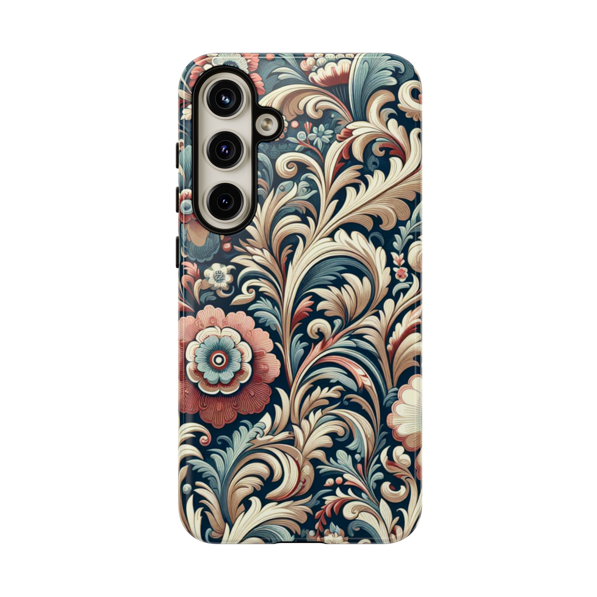 Artistic Floral Resistant Trendy Tough Phone Case - Image 9