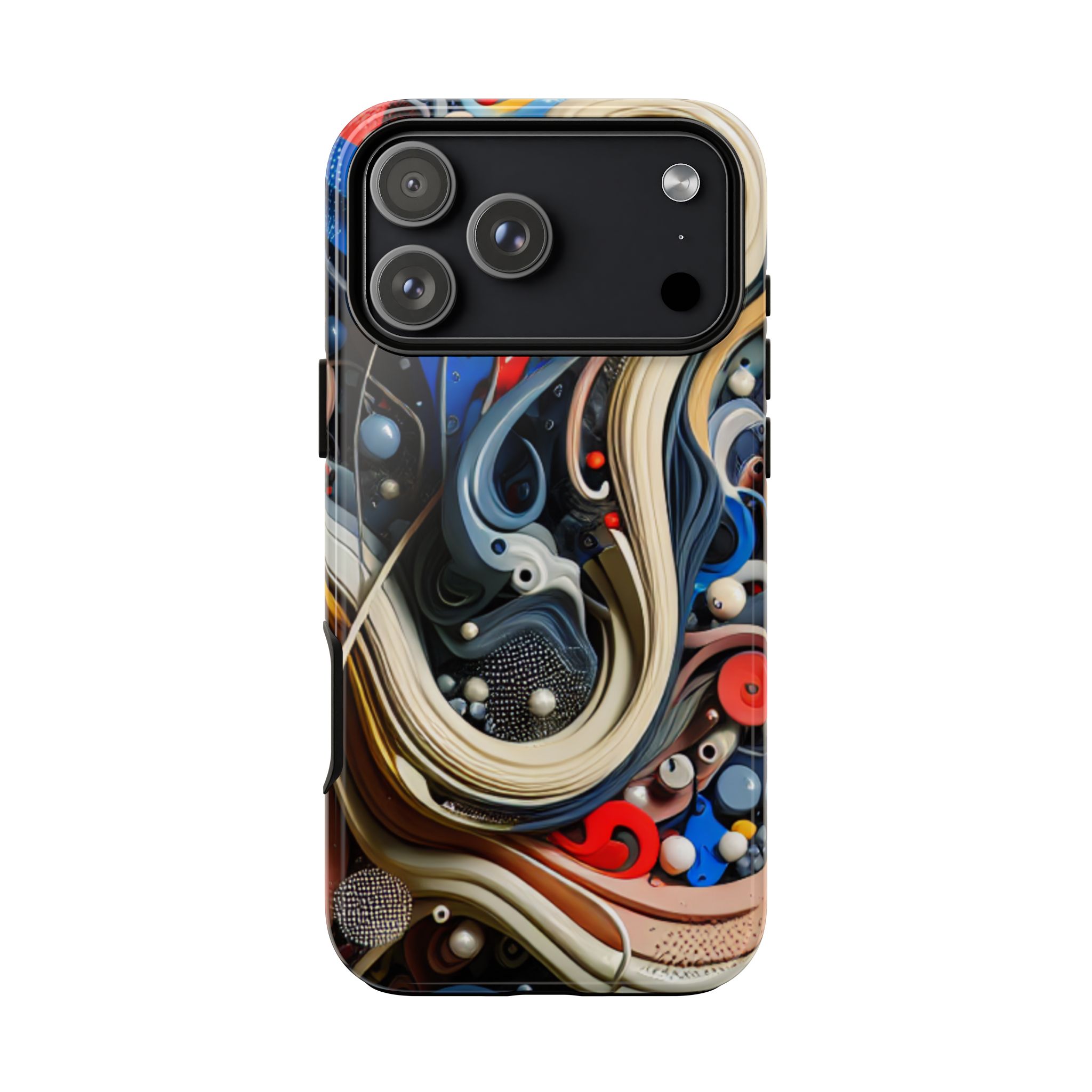 Colors Abstract Fun Trendy Slim Resistant Tough Phone Case