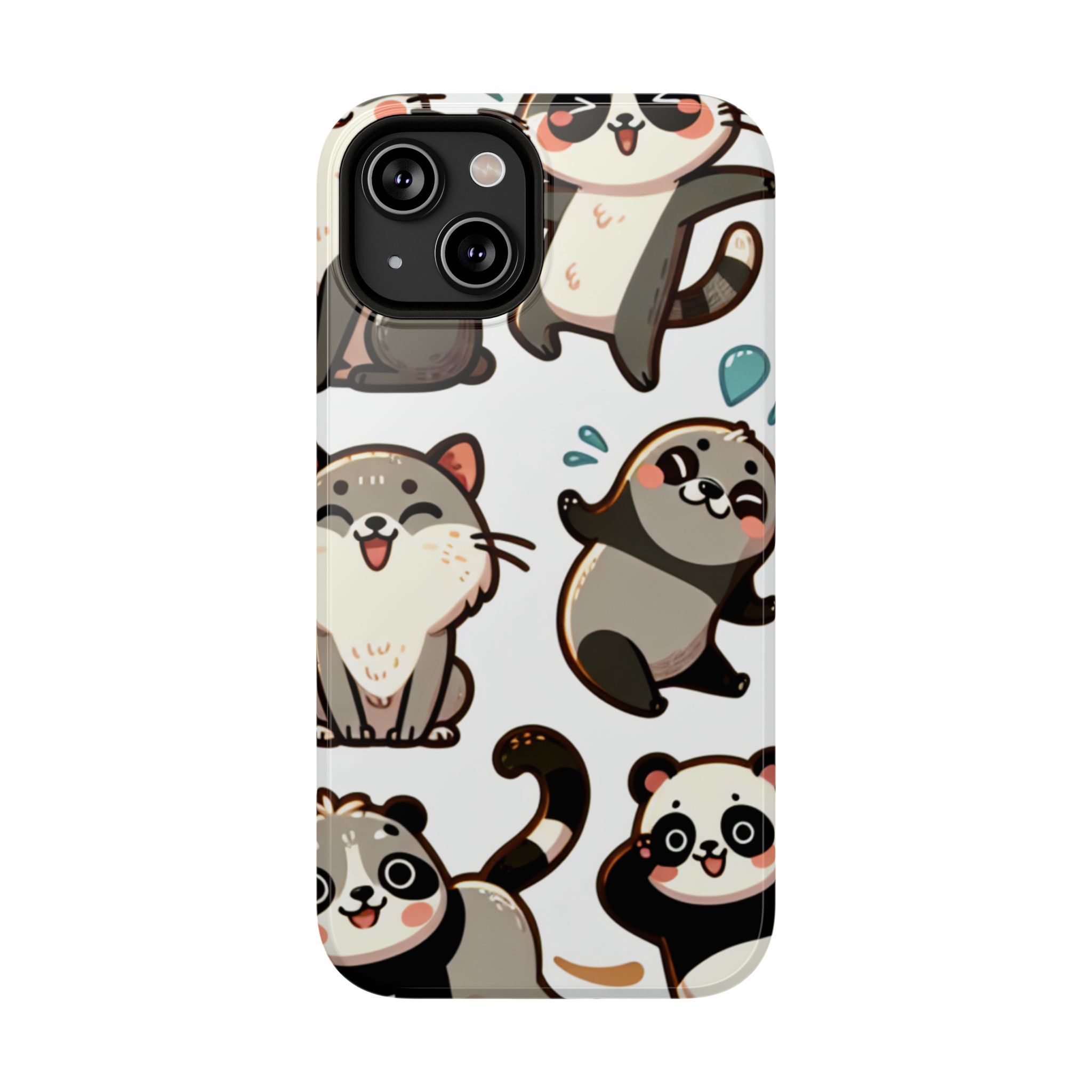 Animal Love | Printed Impact-Resistant Phone Back Case - Image 6