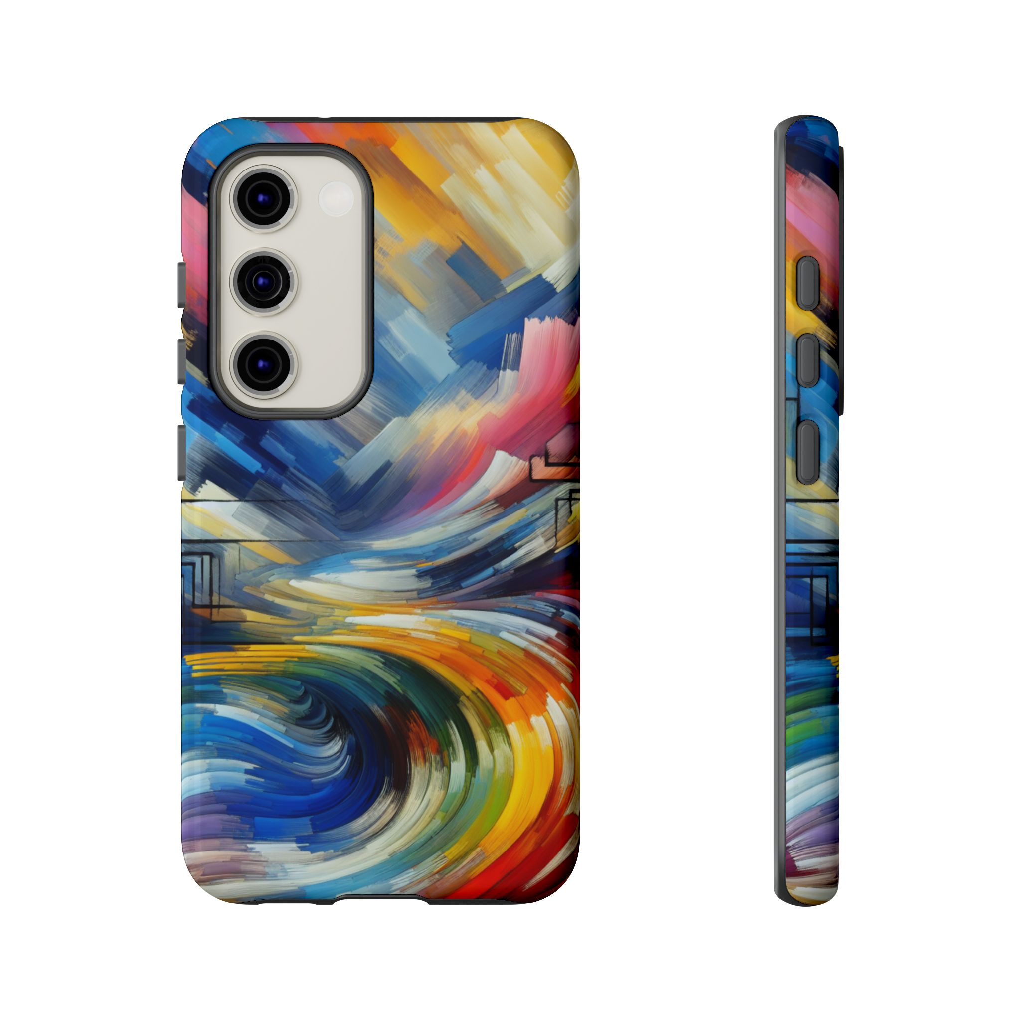 Printed New Models Compatible Trendy Tough Phone Case - Image 7