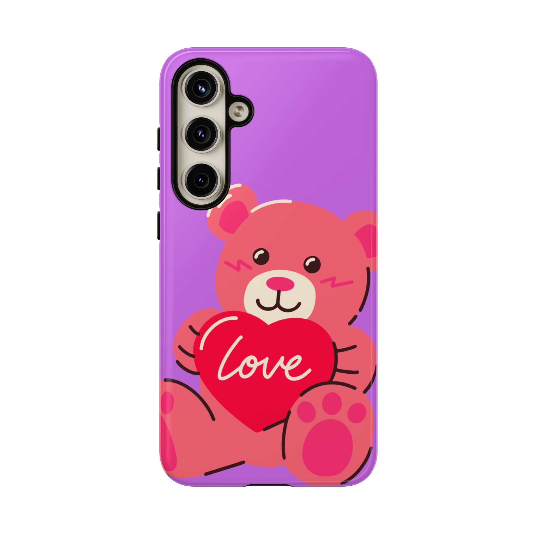 Teddy Love Forever Resistant Trendy Tough Phone Case - Image 10