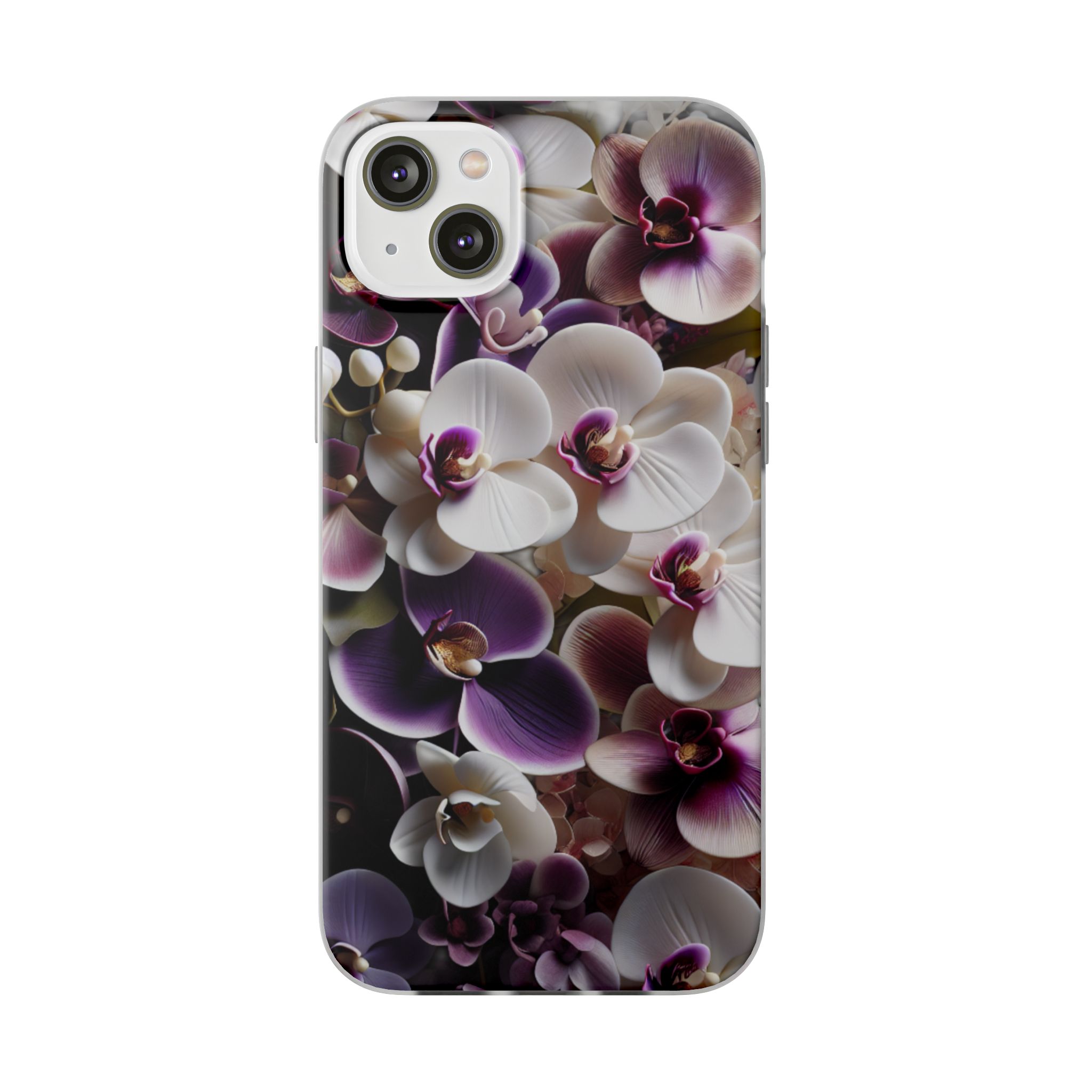 Flower Bouquet Print Trendy Resistant Flexi Phone Back Case - Image 6