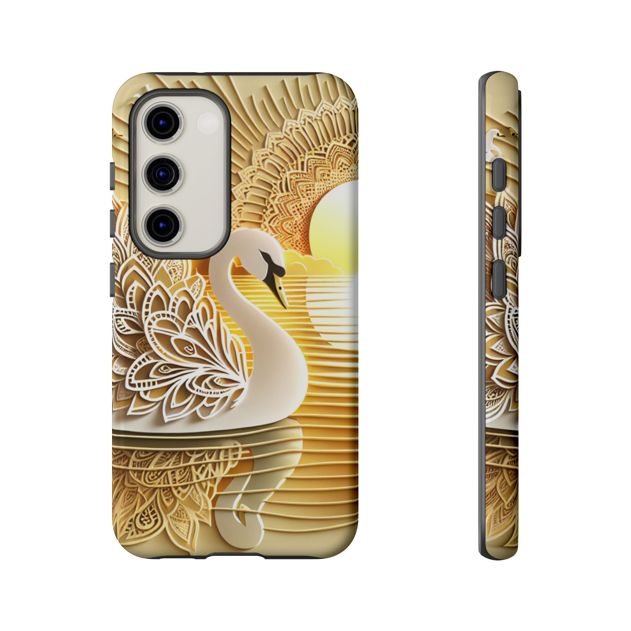 Swan In The Lake Trendy Tough Case - Image 6