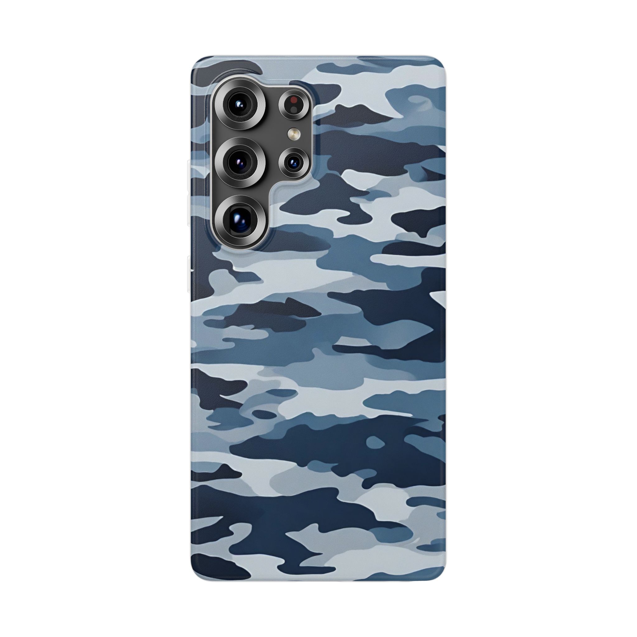 Camouflage Print Trendy Resistant Flexi Phone Back Case - Image 3